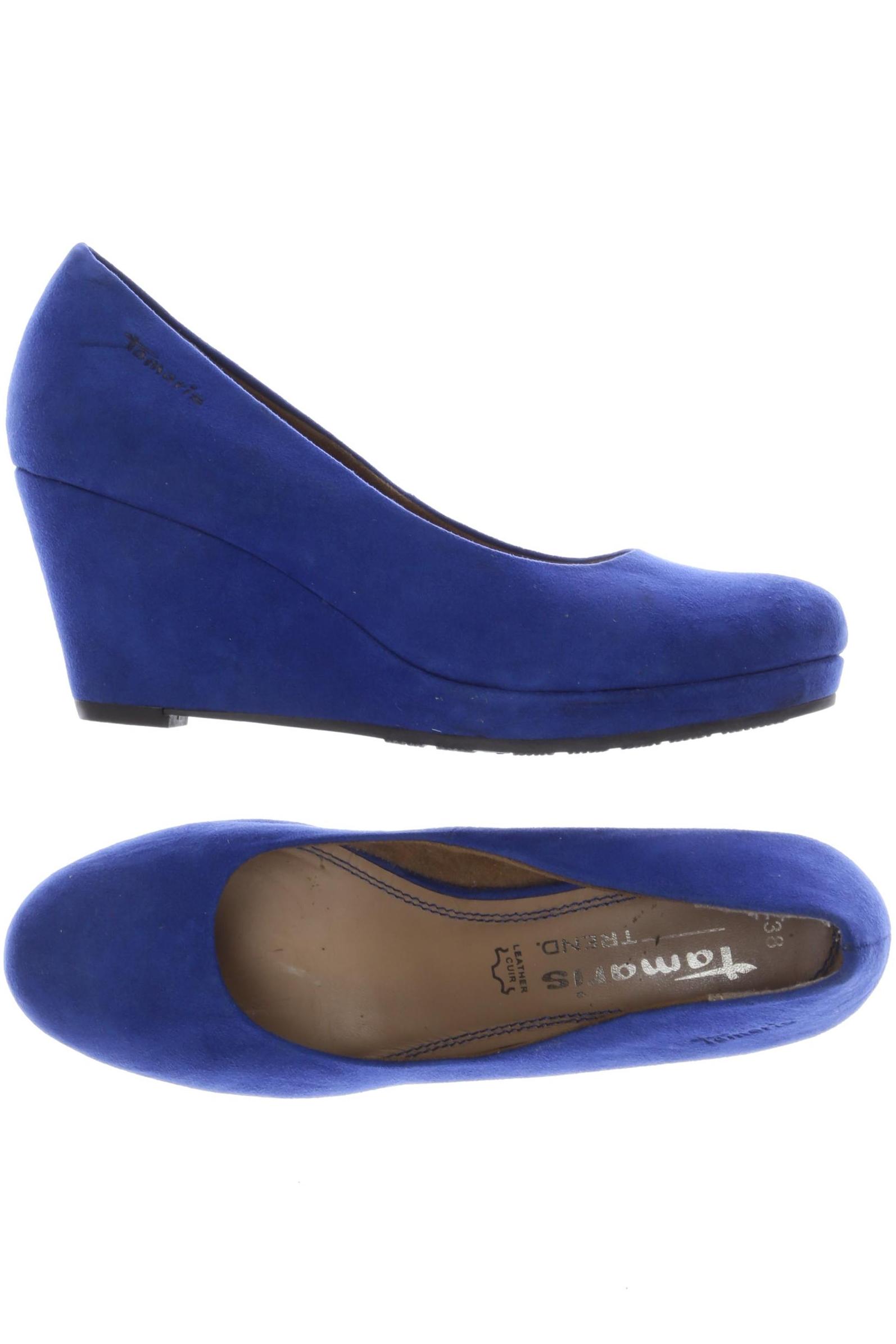 

Tamaris Damen Pumps, blau, Gr. 38
