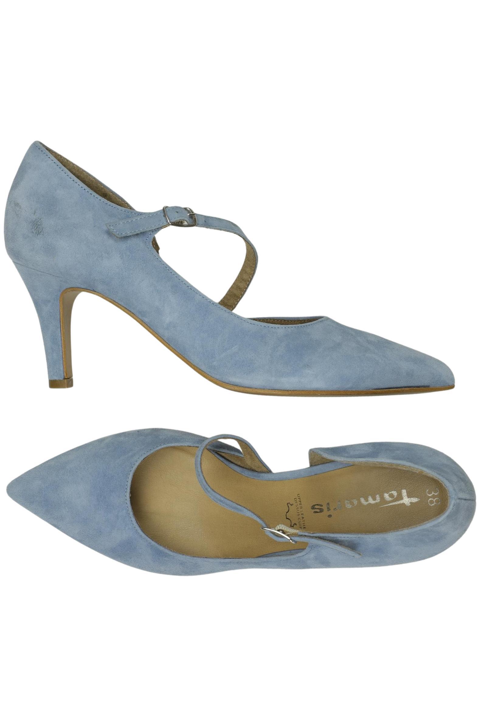 

Tamaris Damen Pumps, hellblau, Gr. 38