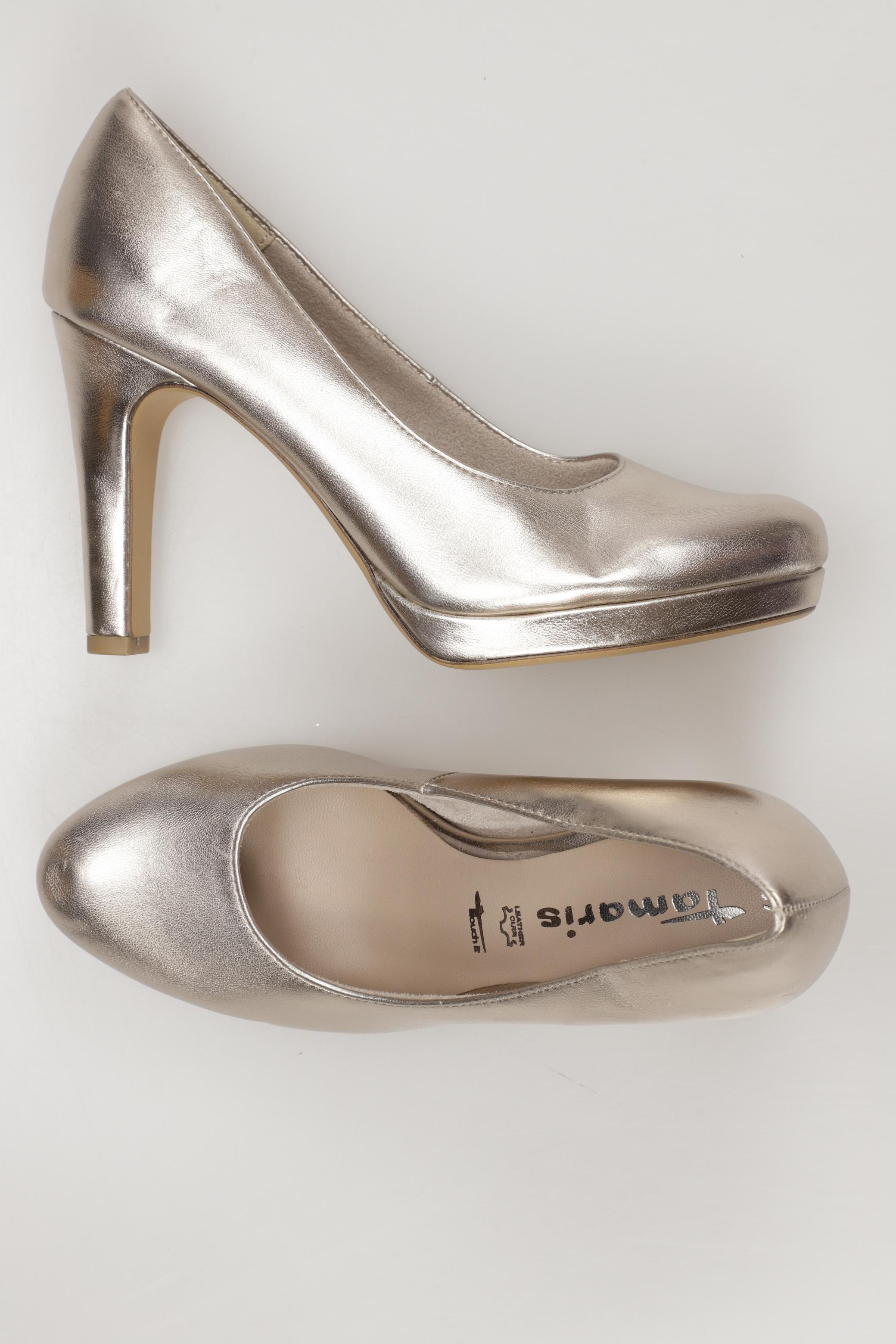 

Tamaris Damen Pumps, gold, Gr. 37