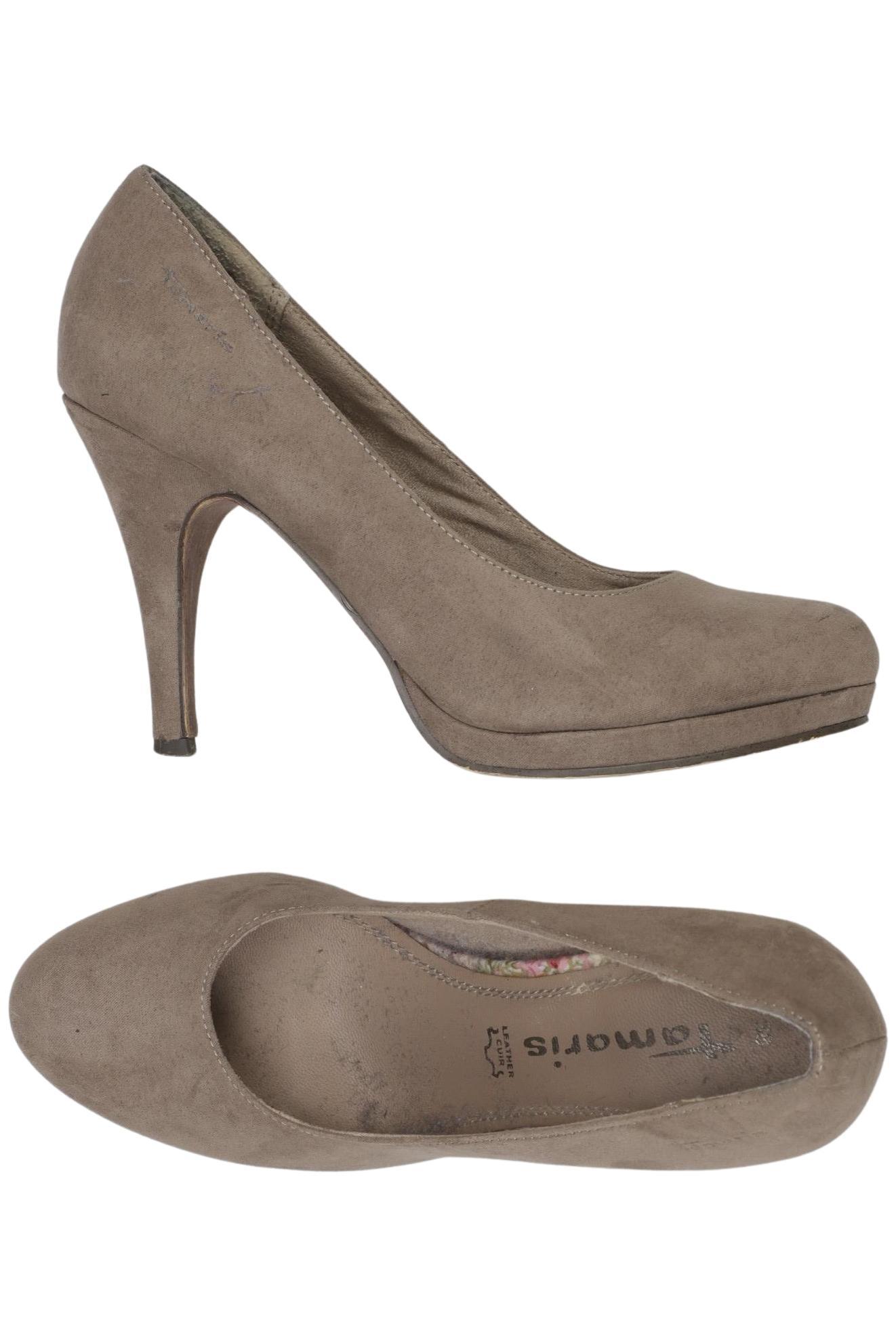

Tamaris Damen Pumps, beige, Gr. 38