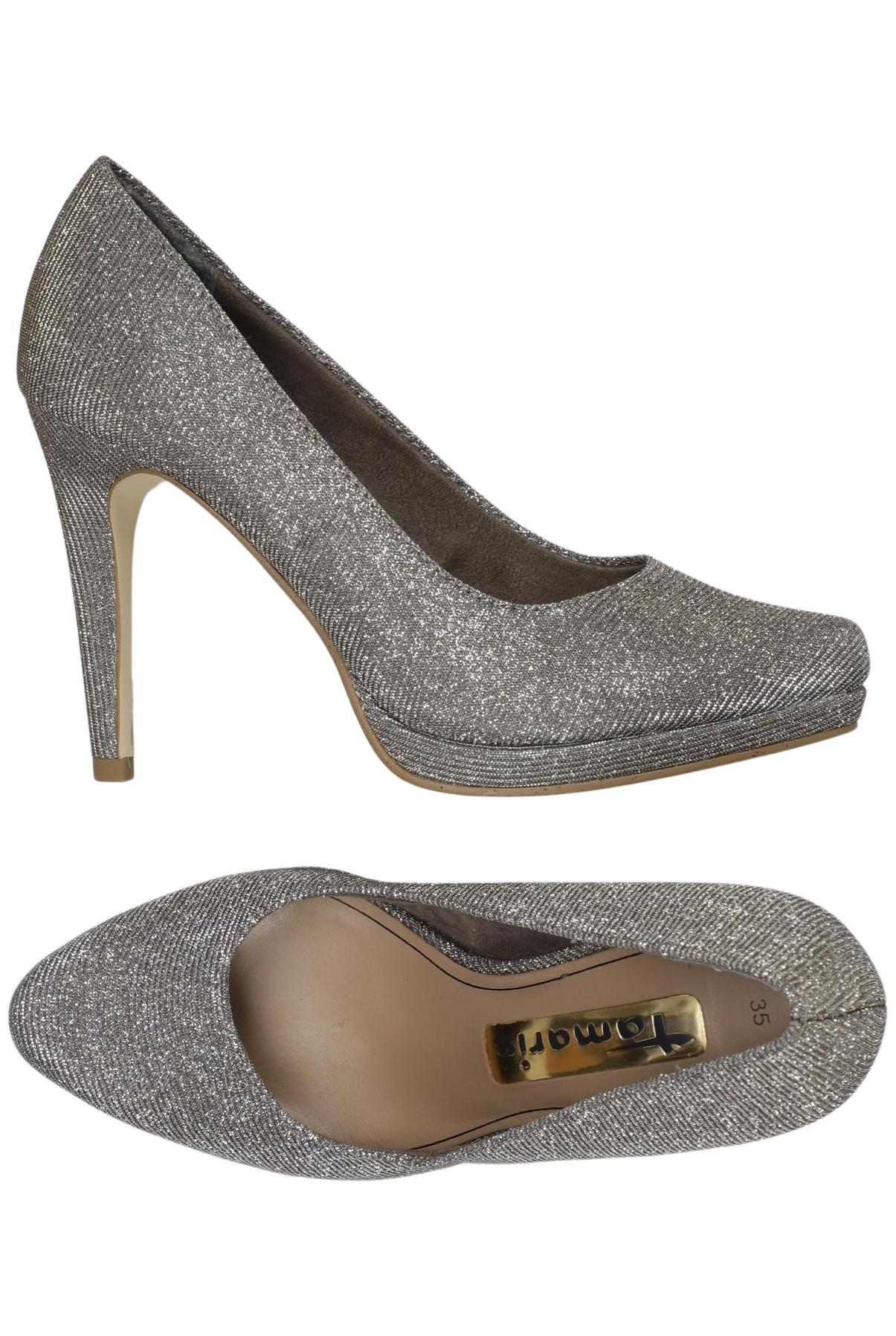 

Tamaris Damen Pumps, silber, Gr. 35