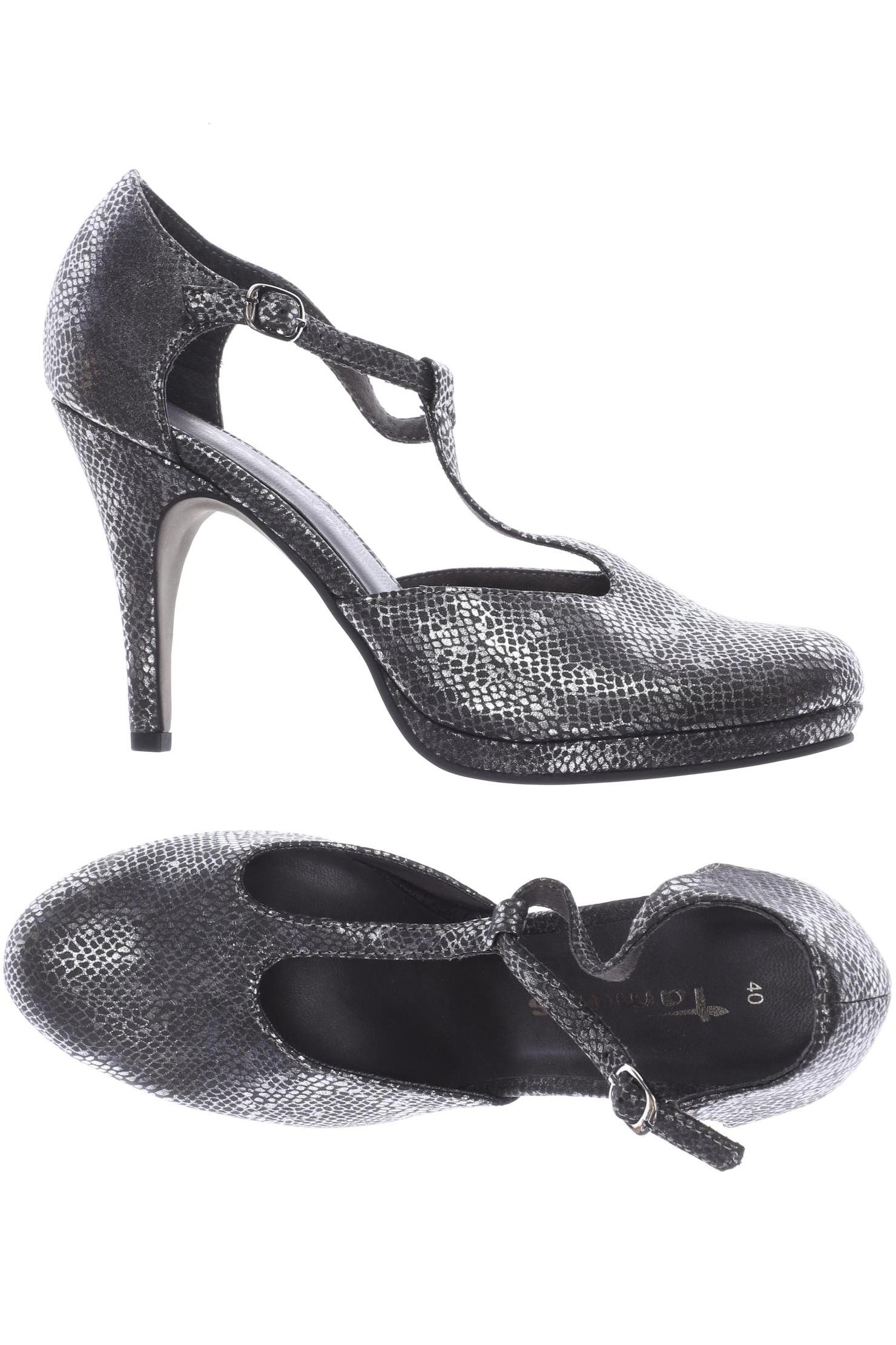 

Tamaris Damen Pumps, silber, Gr. 40