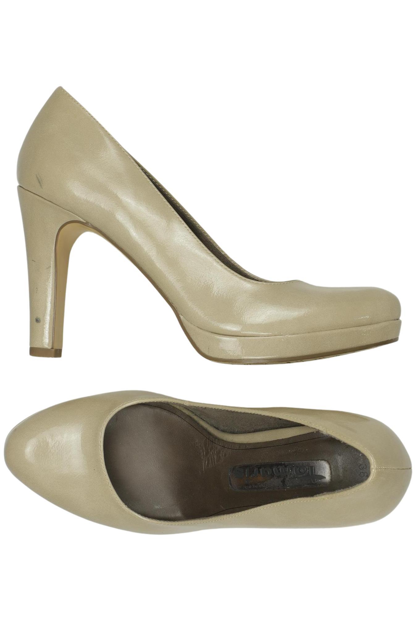 

Tamaris Damen Pumps, beige, Gr. 38