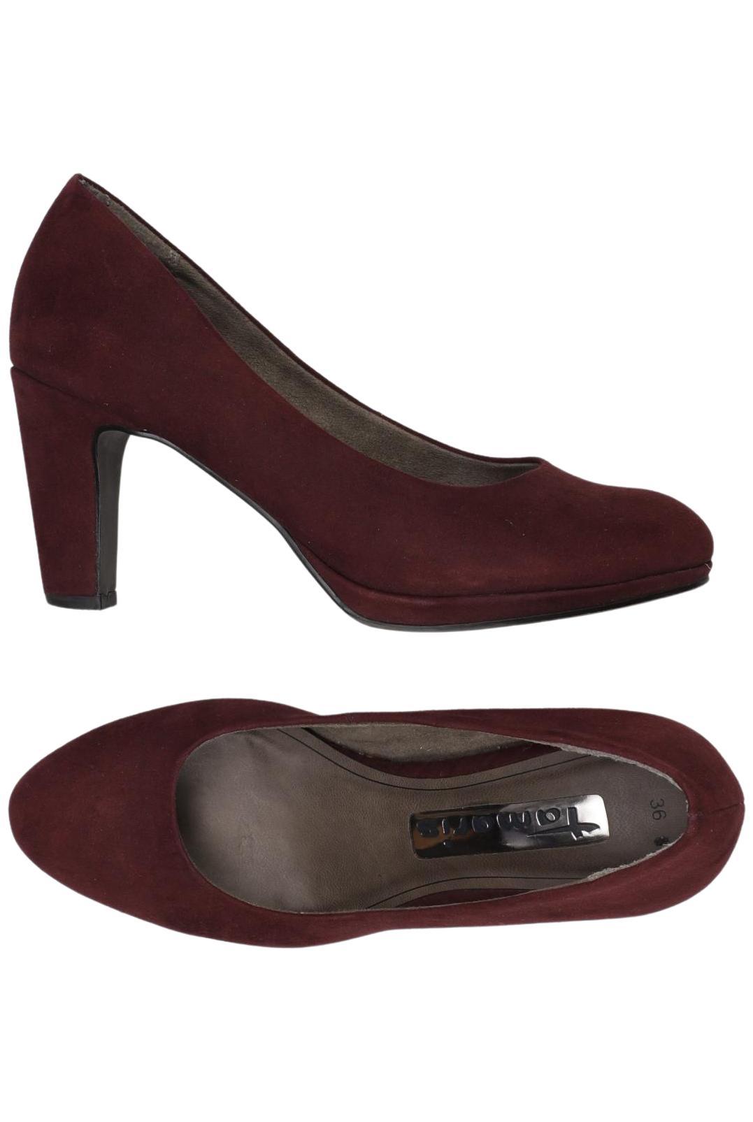 

Tamaris Damen Pumps, bordeaux, Gr. 36