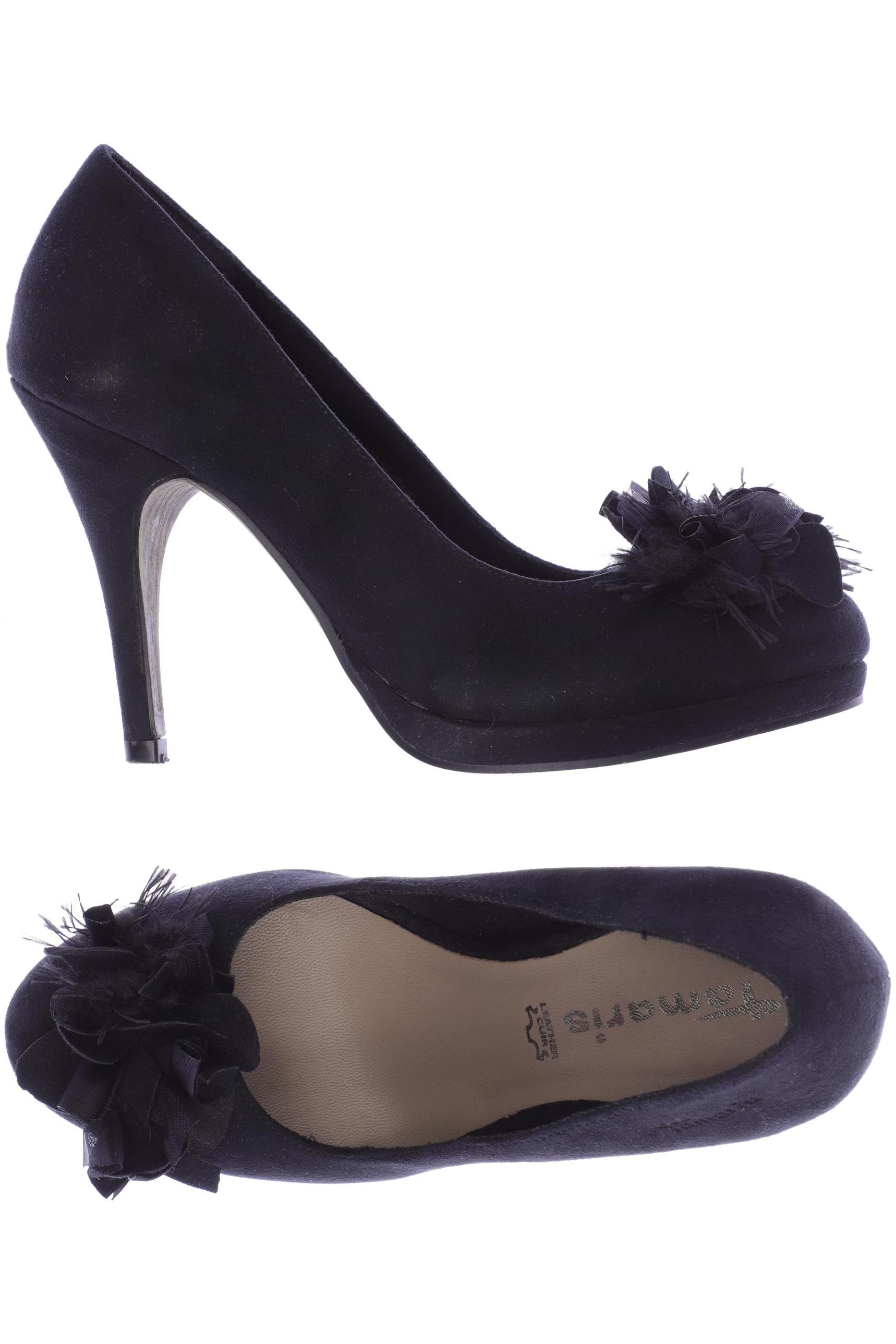 

Tamaris Damen Pumps, schwarz, Gr. 38