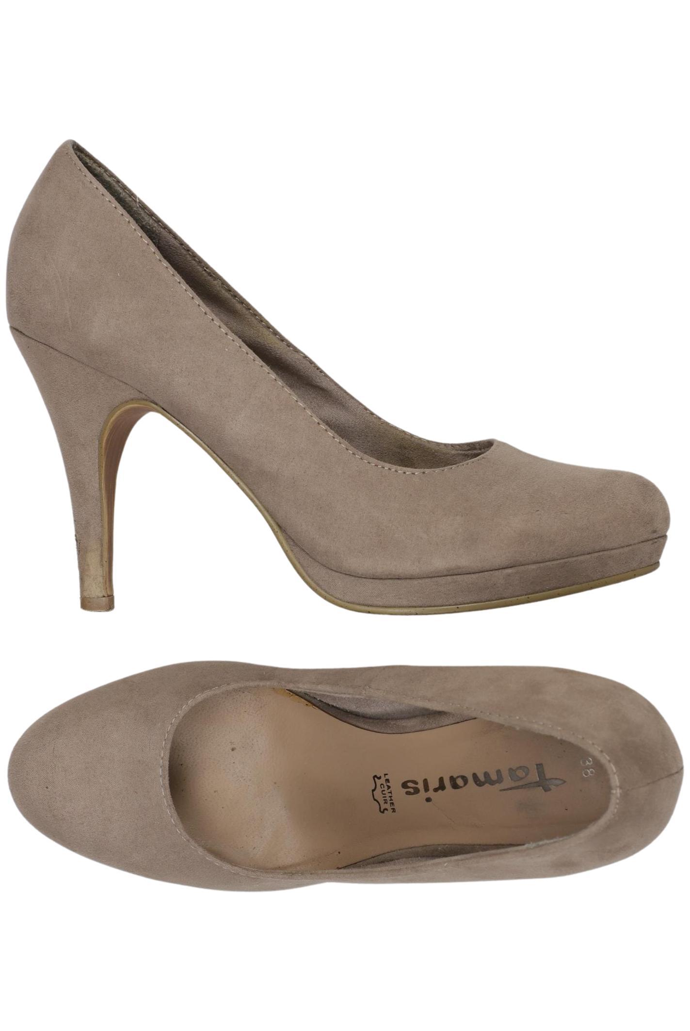 

Tamaris Damen Pumps, beige, Gr. 38