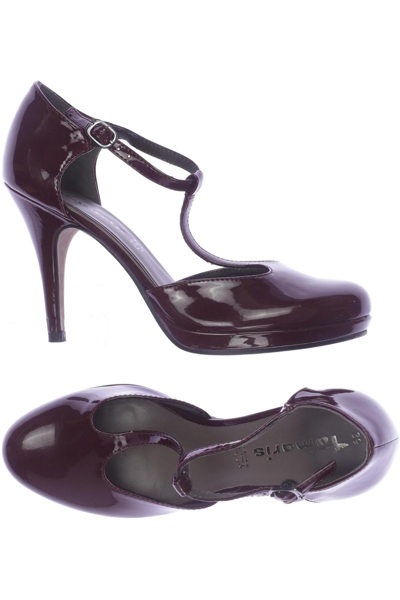 

Tamaris Damen Pumps, bordeaux, Gr. 39