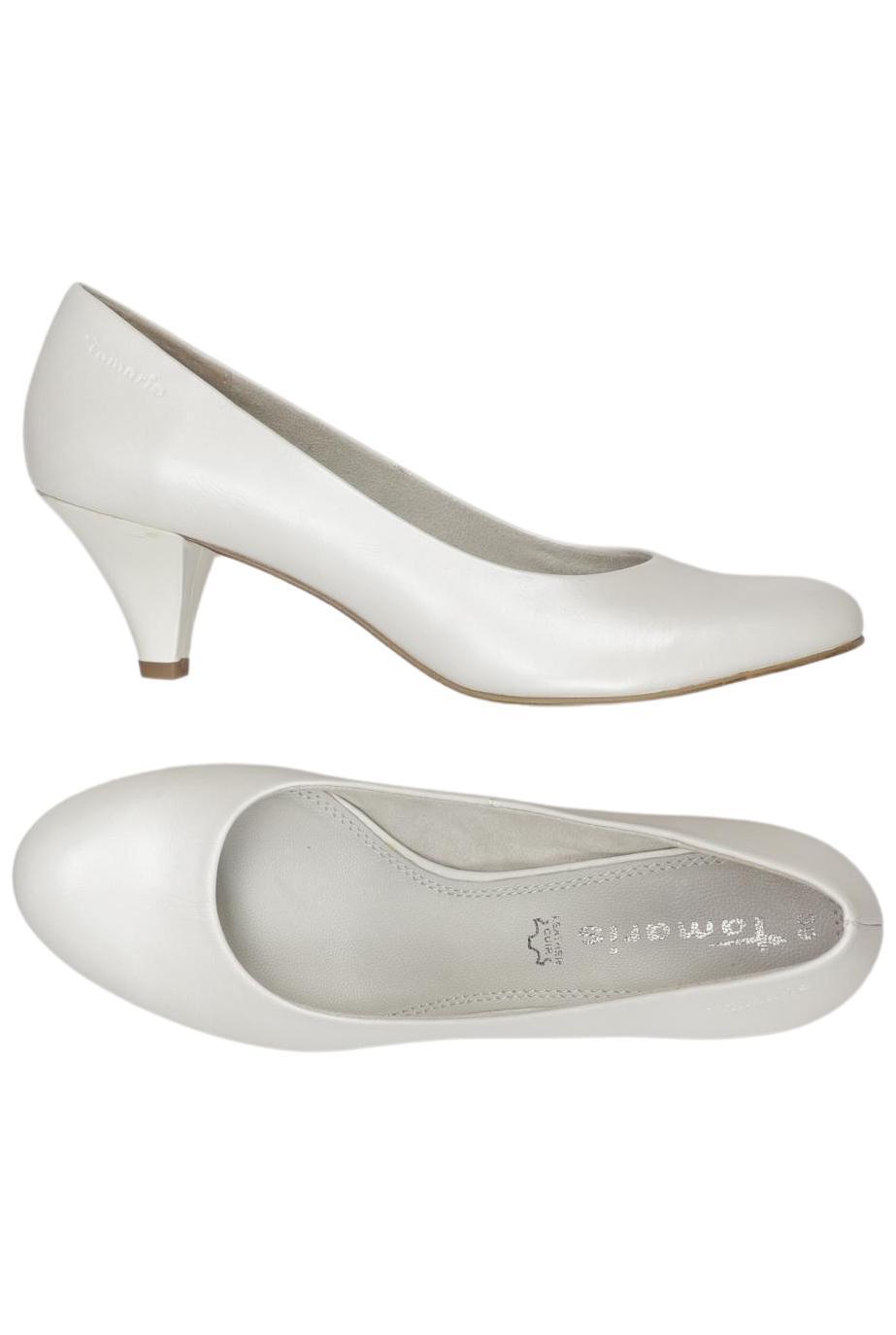 

Tamaris Damen Pumps, weiß, Gr. 39