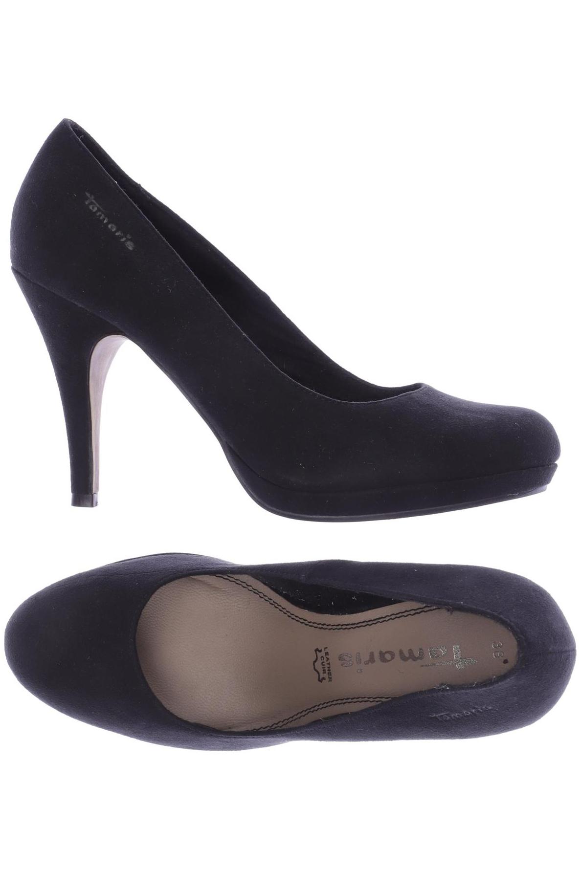 

Tamaris Damen Pumps, schwarz, Gr. 38