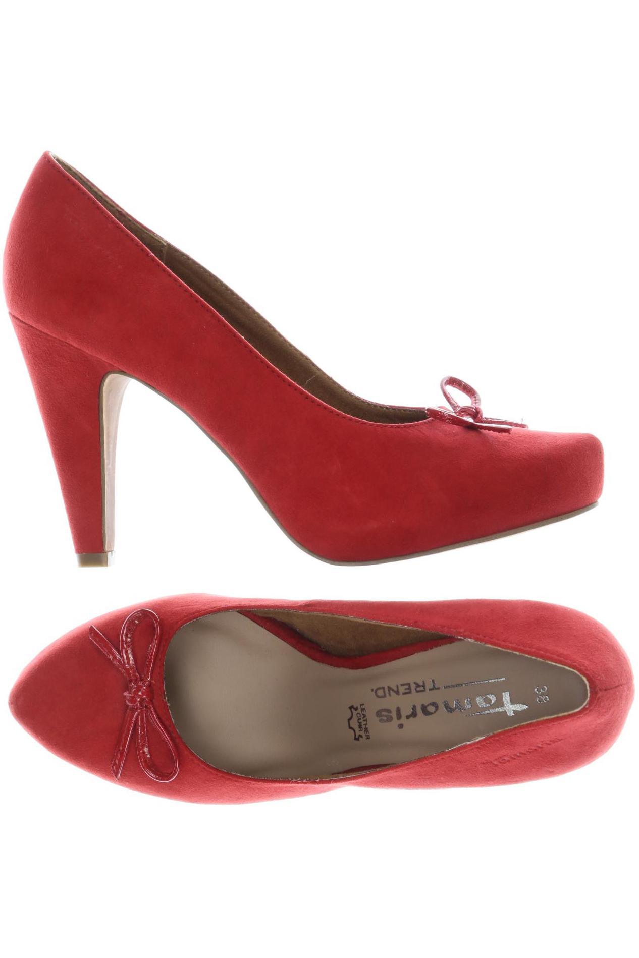 

Tamaris Damen Pumps, rot, Gr. 38
