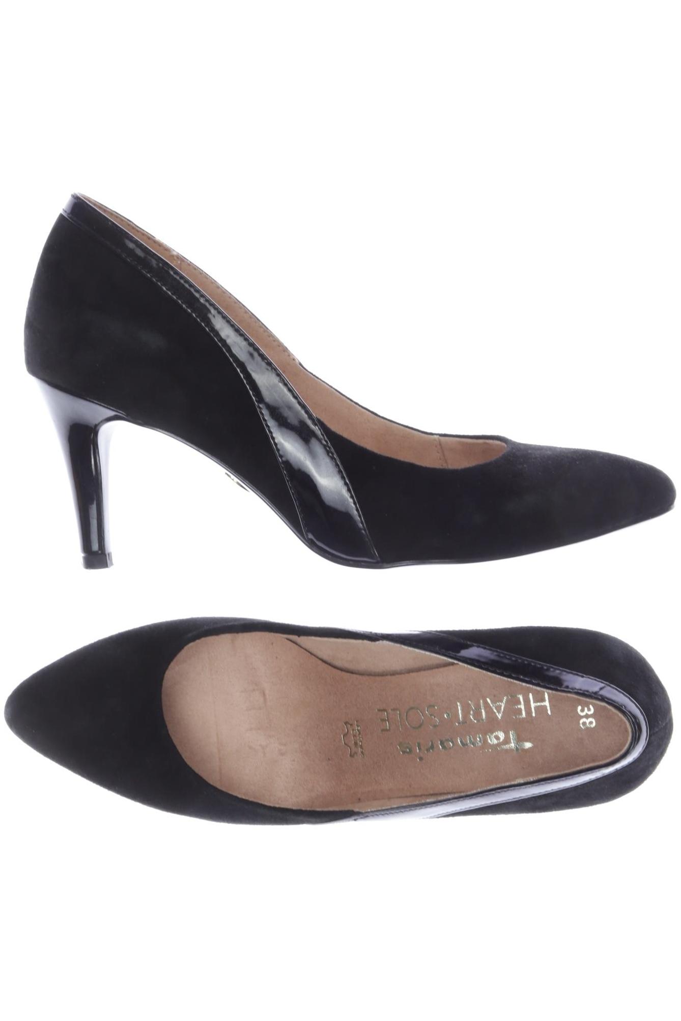 

Tamaris Damen Pumps, schwarz, Gr. 38