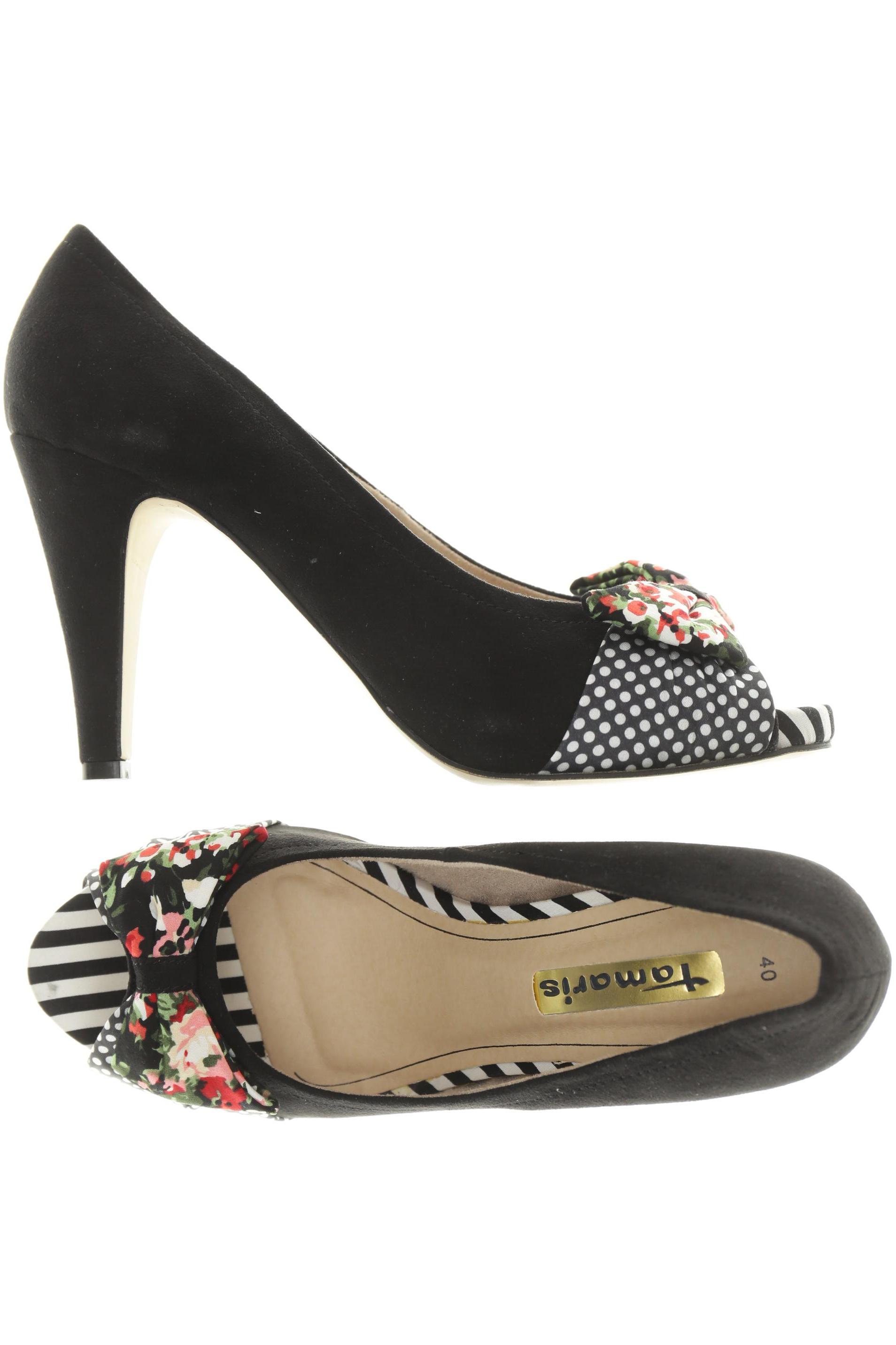 

Tamaris Damen Pumps, schwarz, Gr. 40