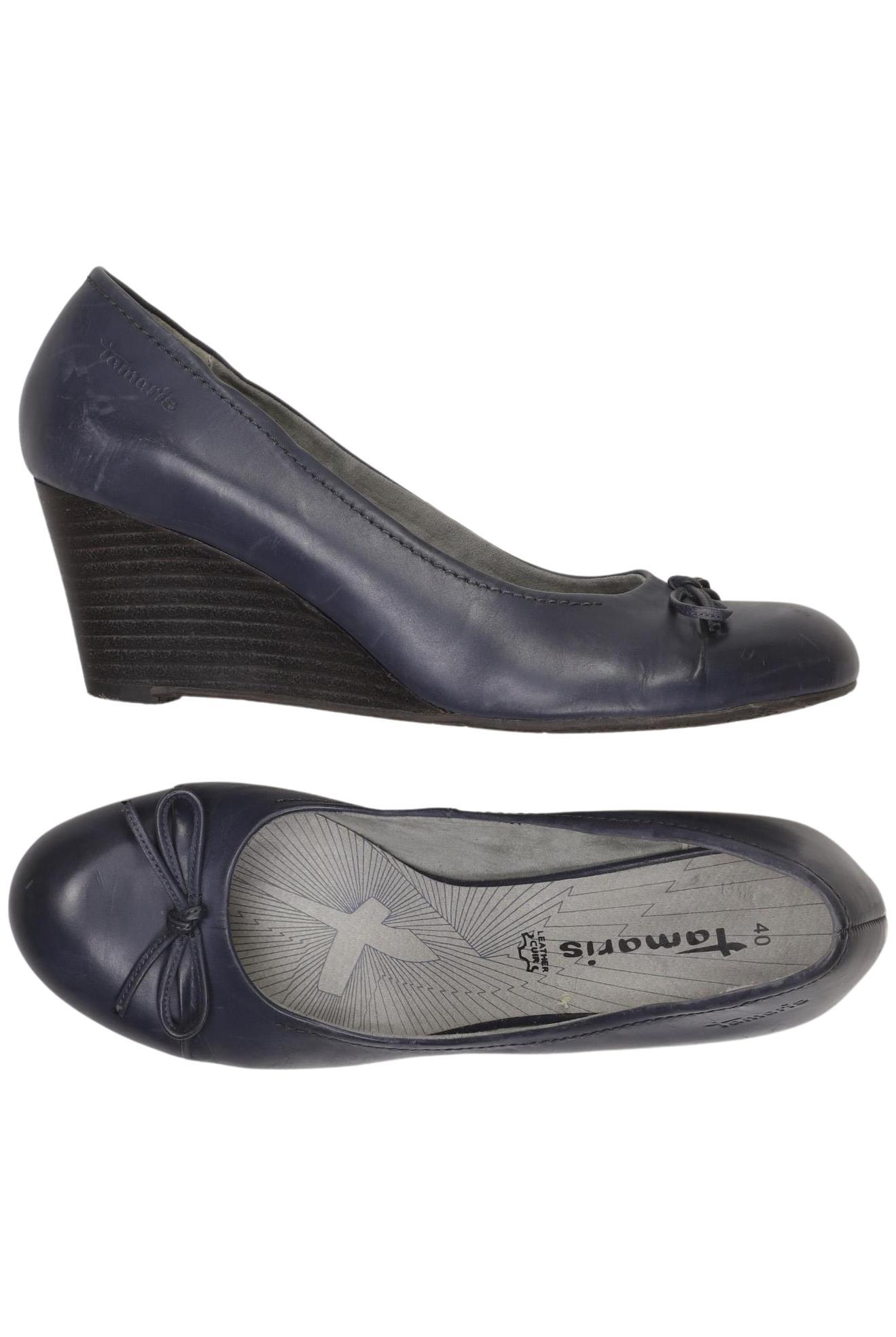 

Tamaris Damen Pumps, marineblau, Gr. 40