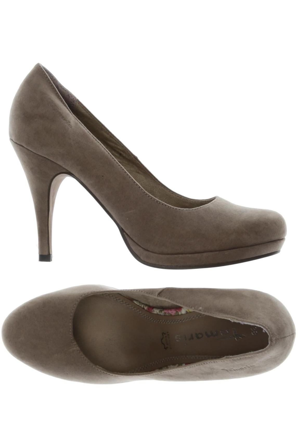 

Tamaris Damen Pumps, beige, Gr. 38