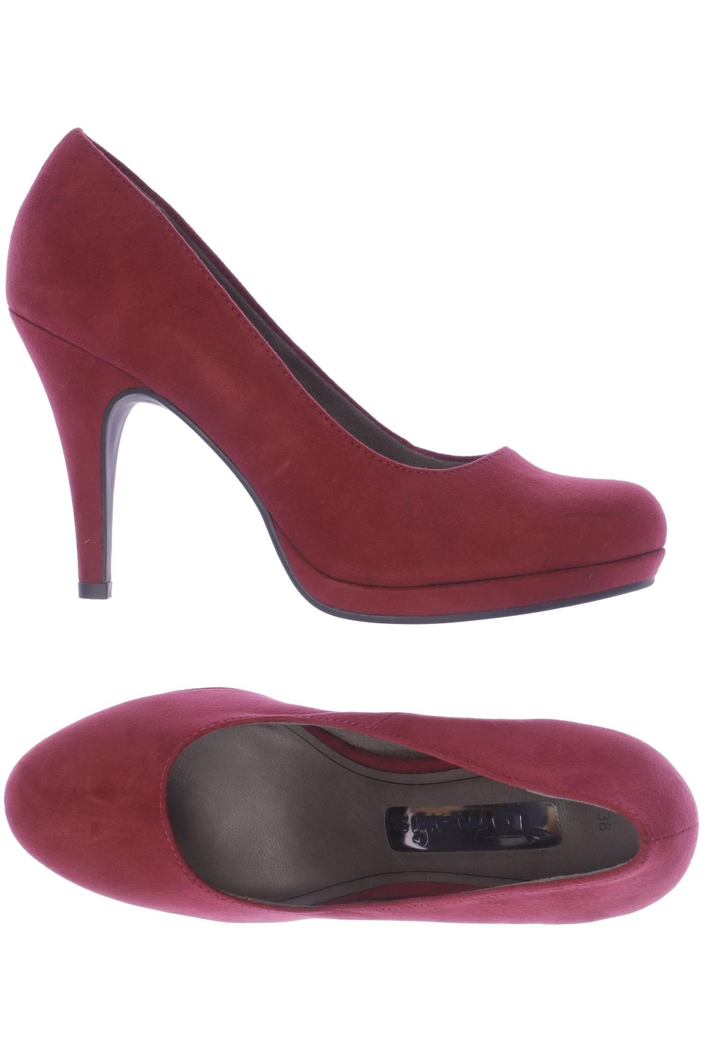 

Tamaris Damen Pumps, bordeaux, Gr. 38
