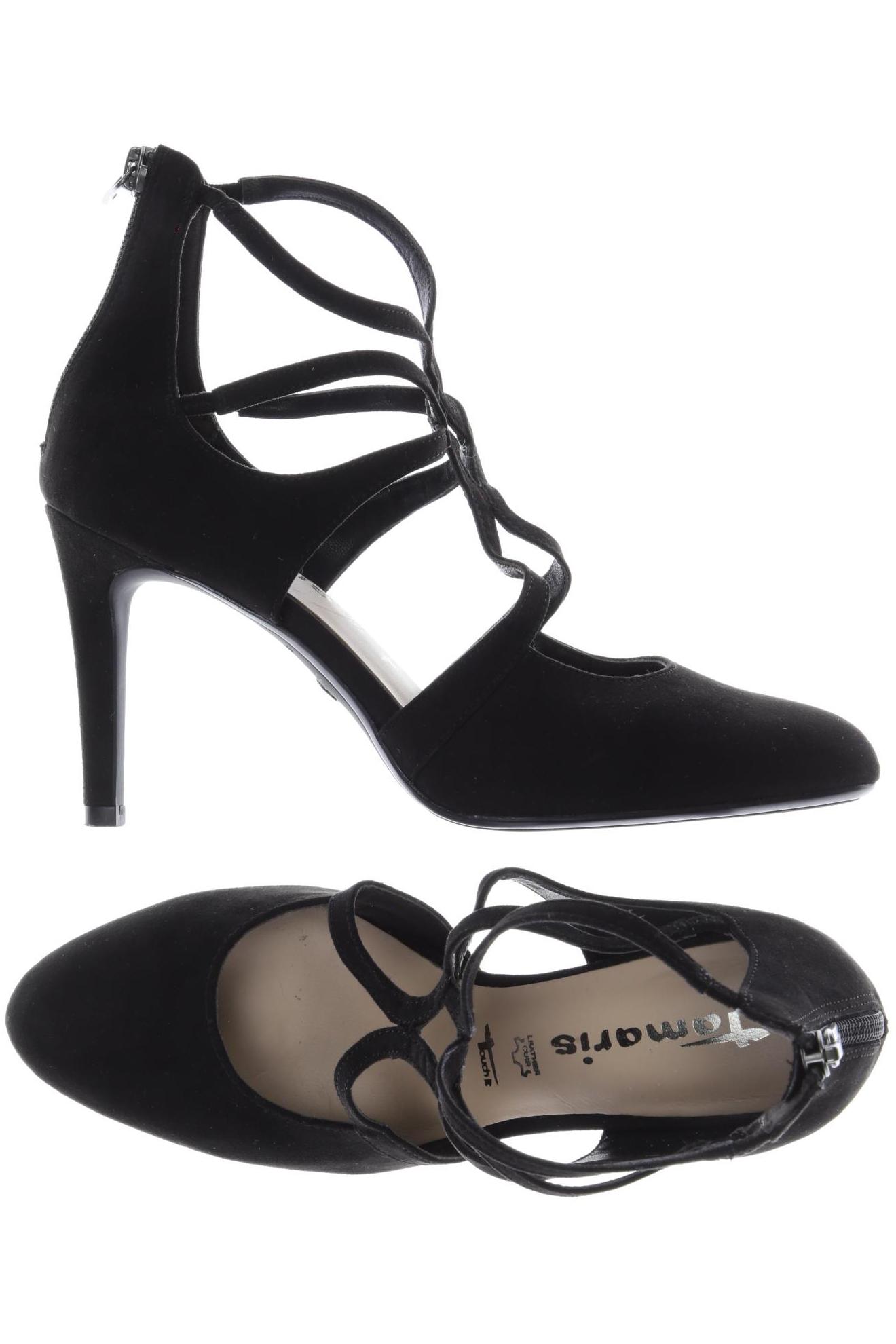

Tamaris Damen Pumps, schwarz, Gr. 38
