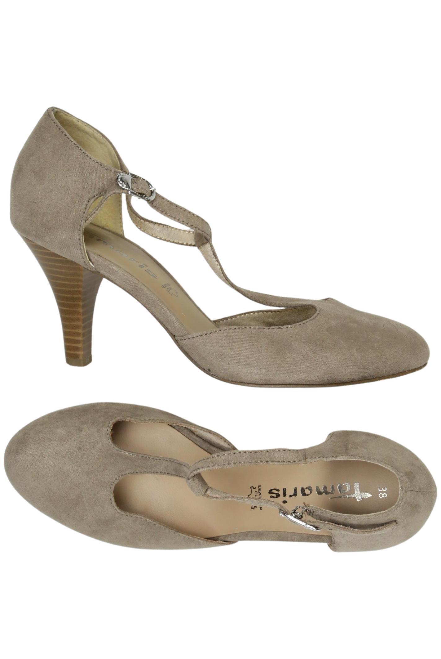 

Tamaris Damen Pumps, beige, Gr. 38