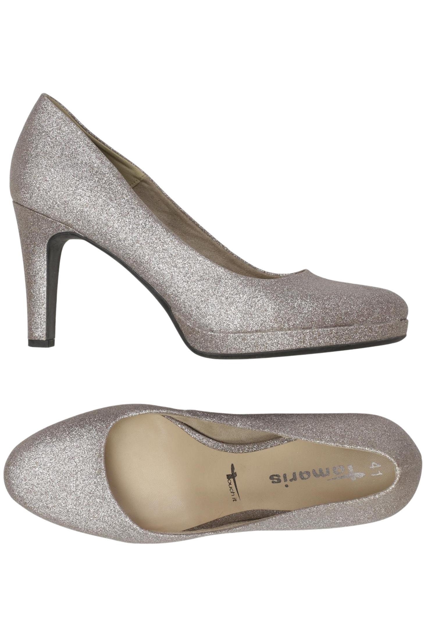 

Tamaris Damen Pumps, silber, Gr. 41