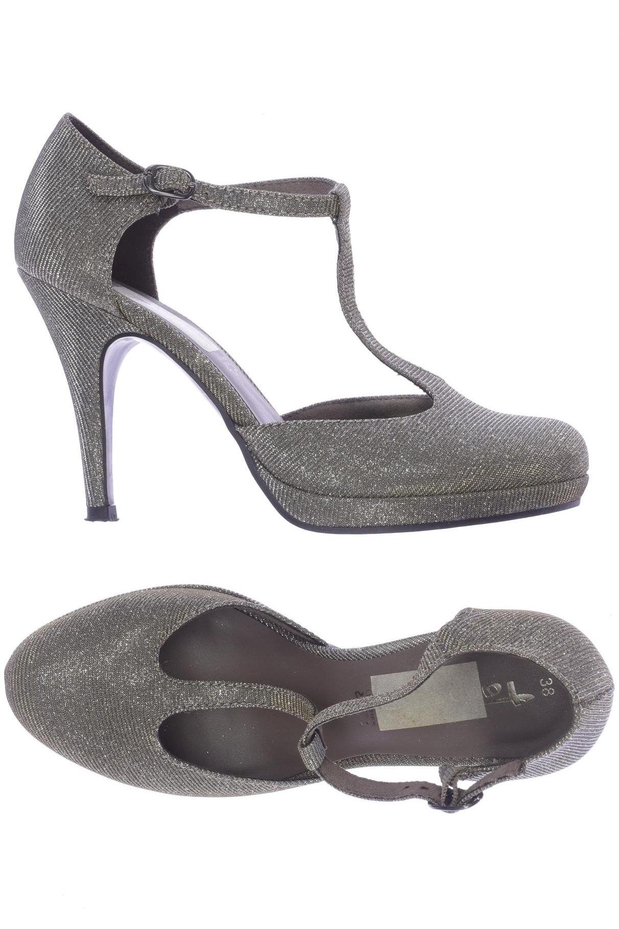 

Tamaris Damen Pumps, gold, Gr. 38