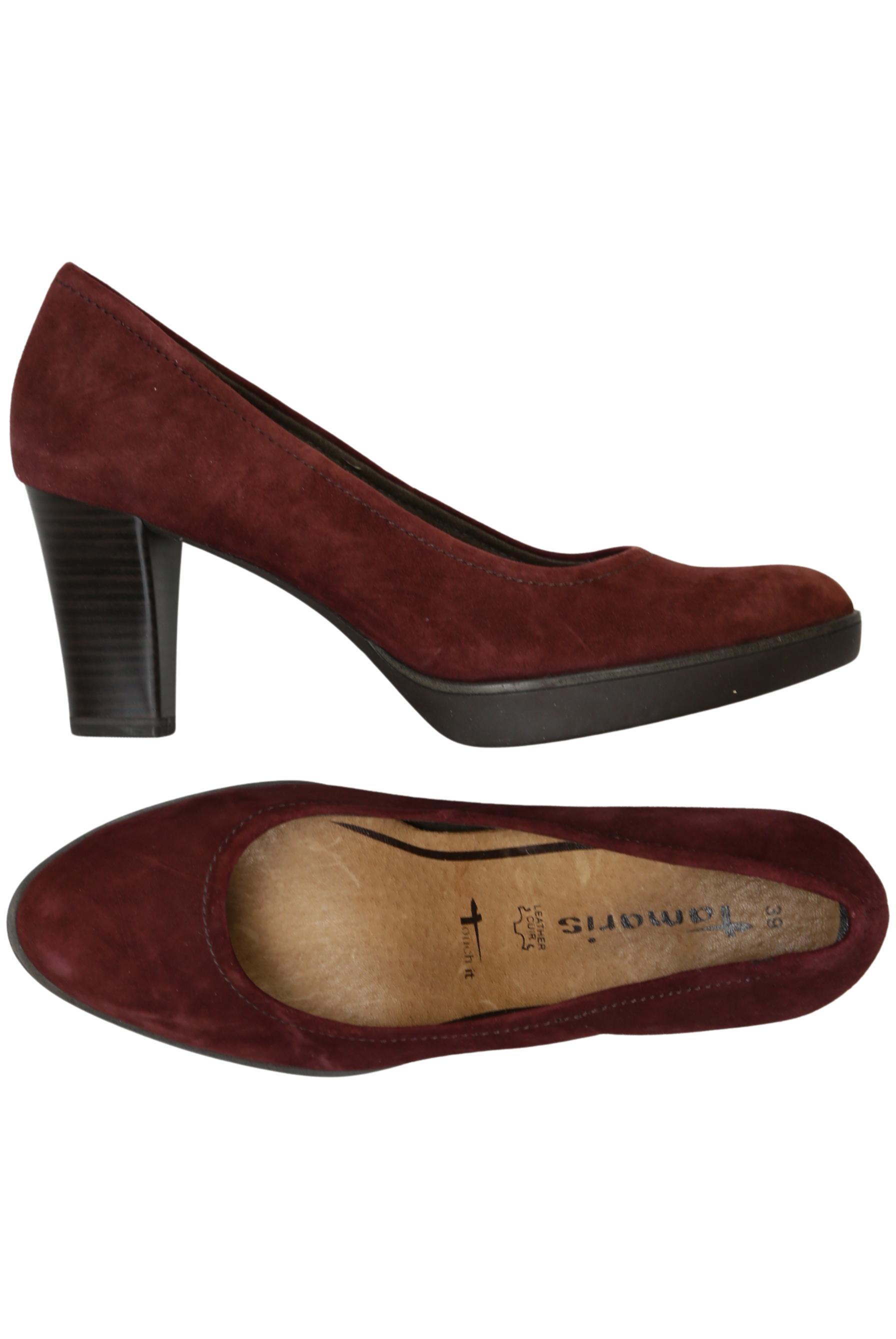 

Tamaris Damen Pumps, bordeaux, Gr. 39