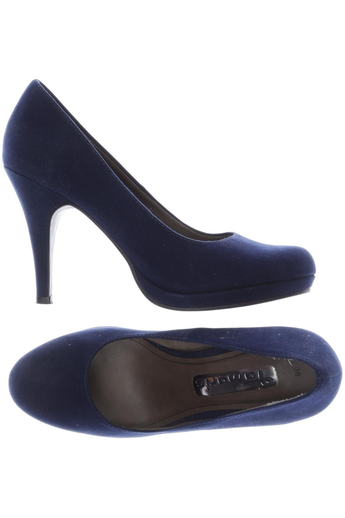 

Tamaris Damen Pumps, marineblau, Gr. 38