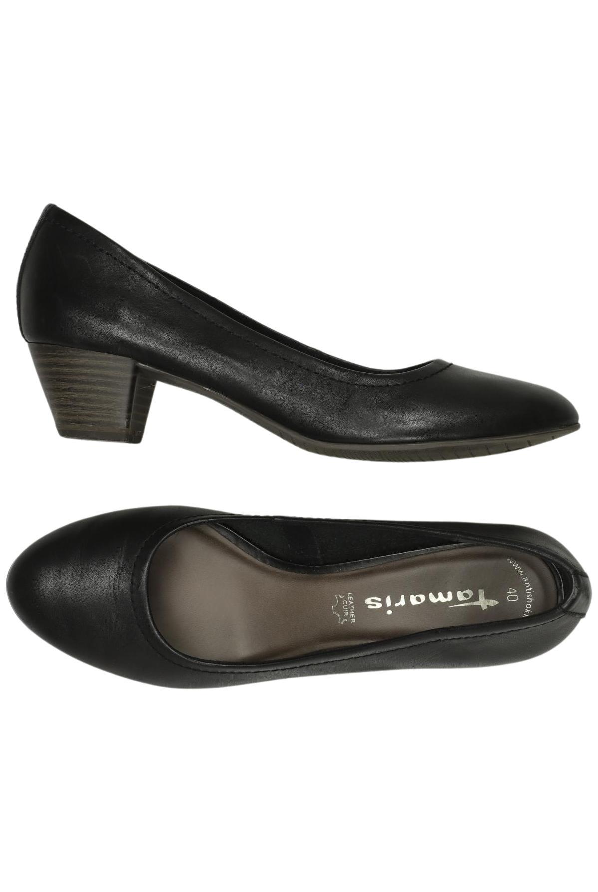 

Tamaris Damen Pumps, schwarz, Gr. 40