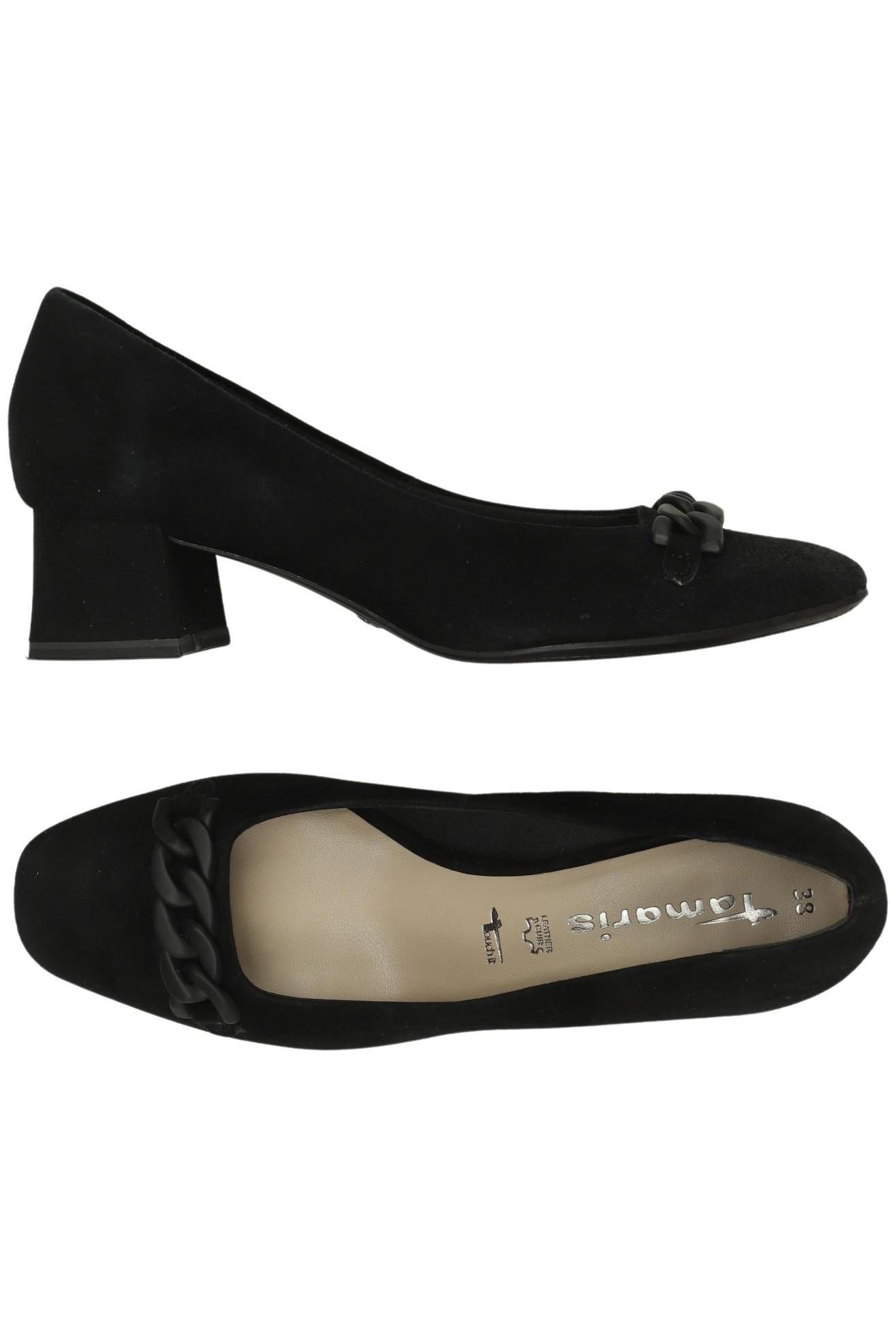 

Tamaris Damen Pumps, schwarz, Gr. 38