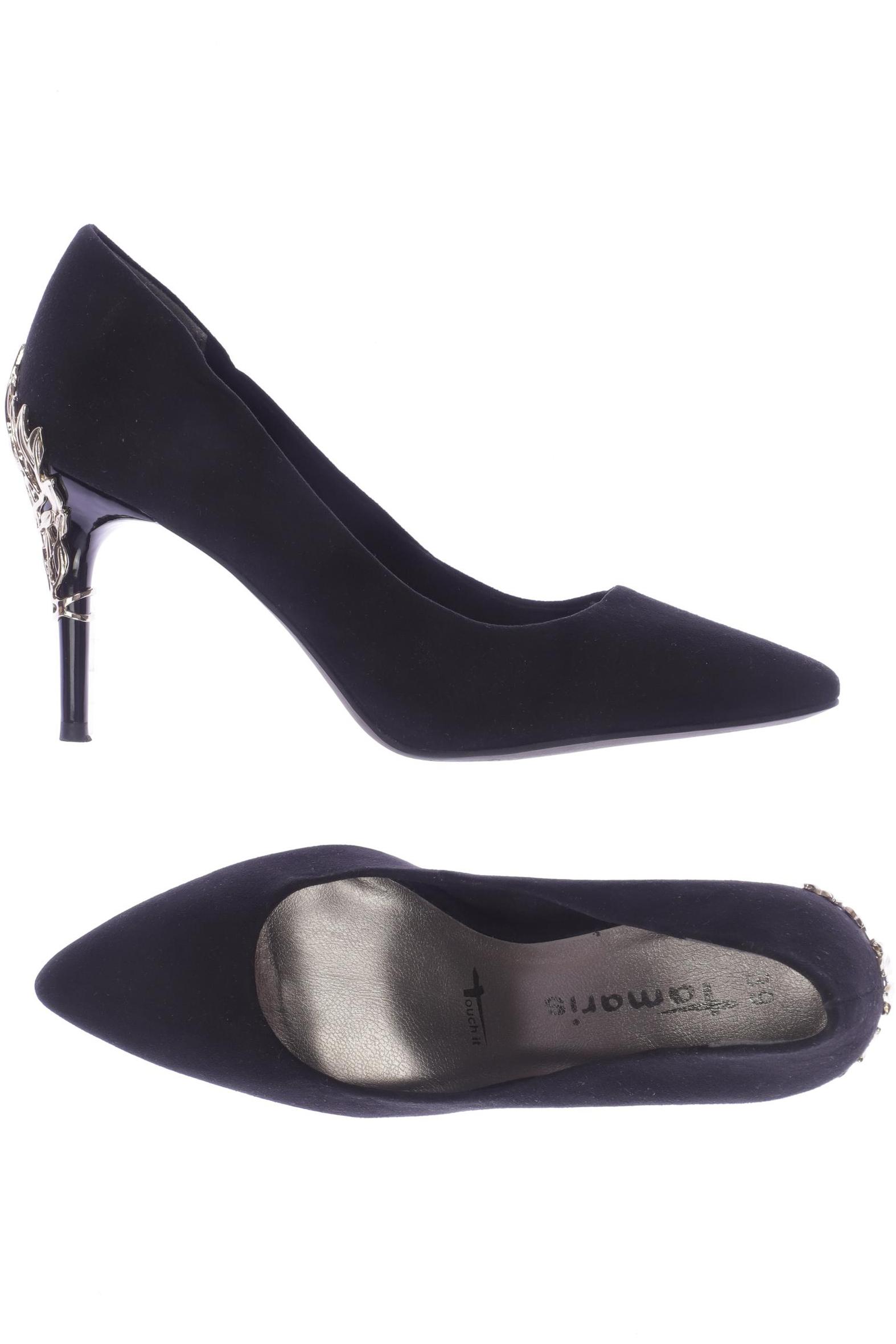 

Tamaris Damen Pumps, schwarz, Gr. 39