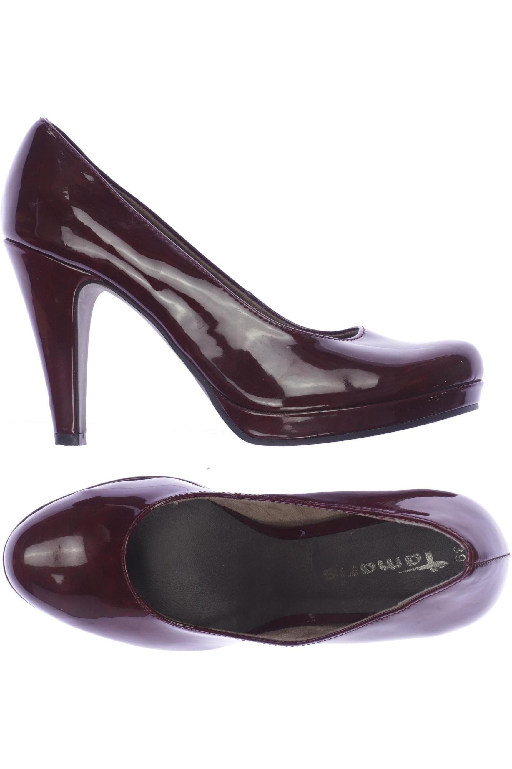 

Tamaris Damen Pumps, bordeaux, Gr. 39