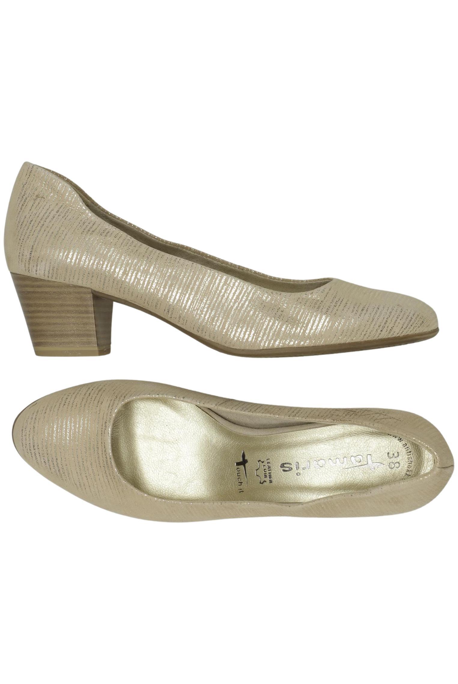 

Tamaris Damen Pumps, beige, Gr. 38