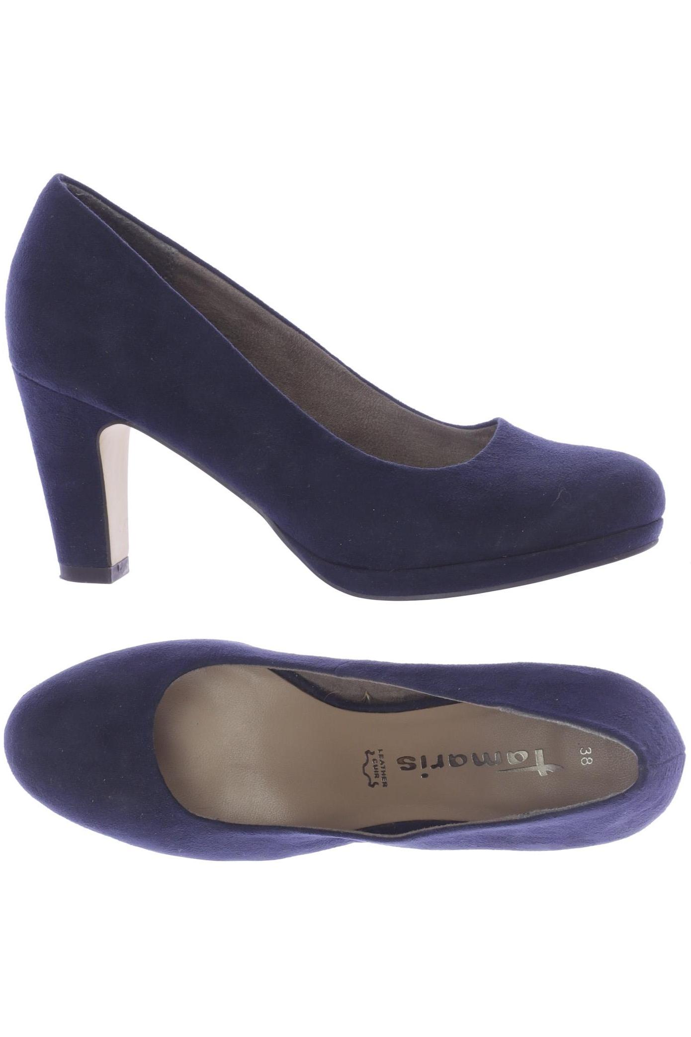 

Tamaris Damen Pumps, marineblau, Gr. 38