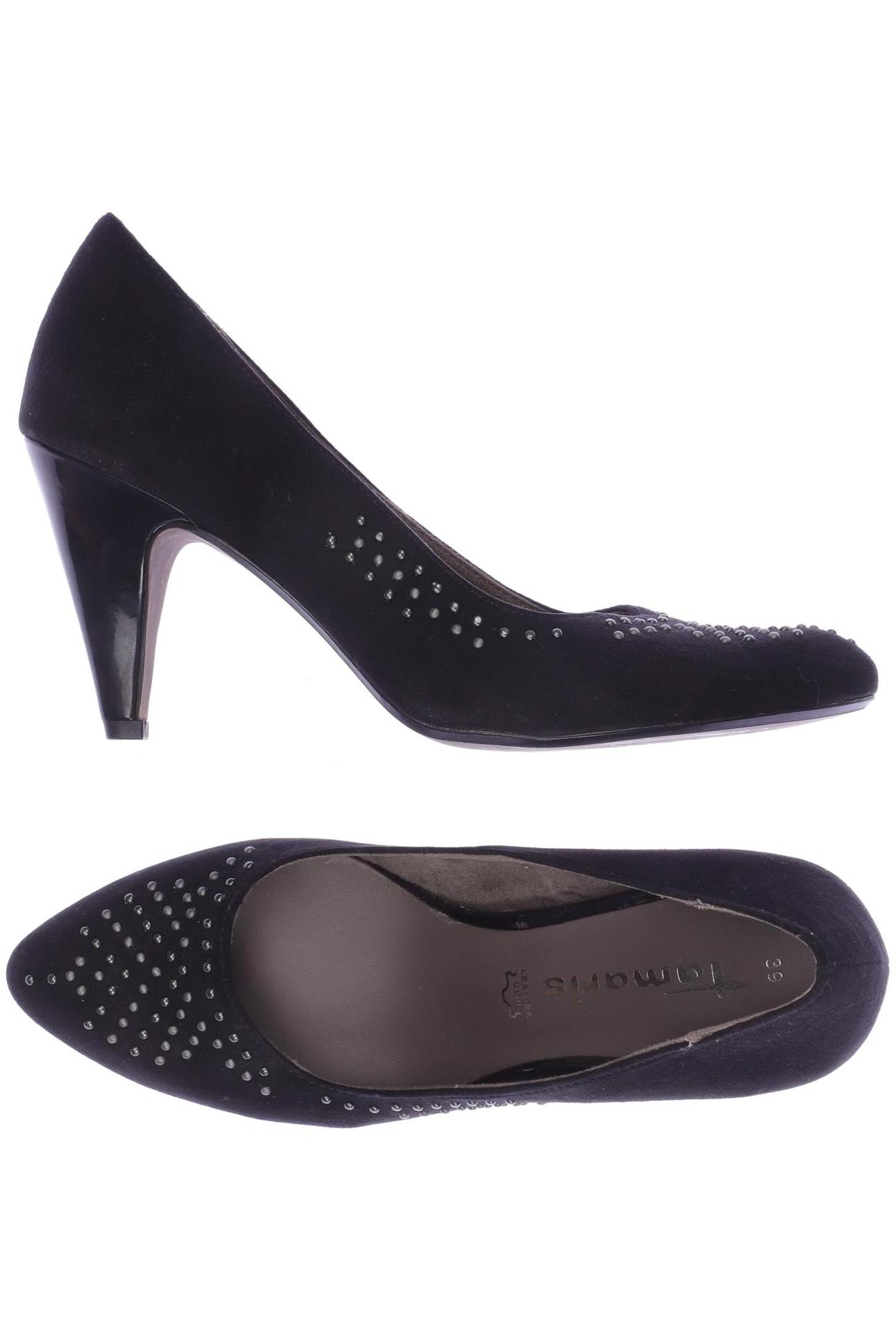 

Tamaris Damen Pumps, schwarz, Gr. 39