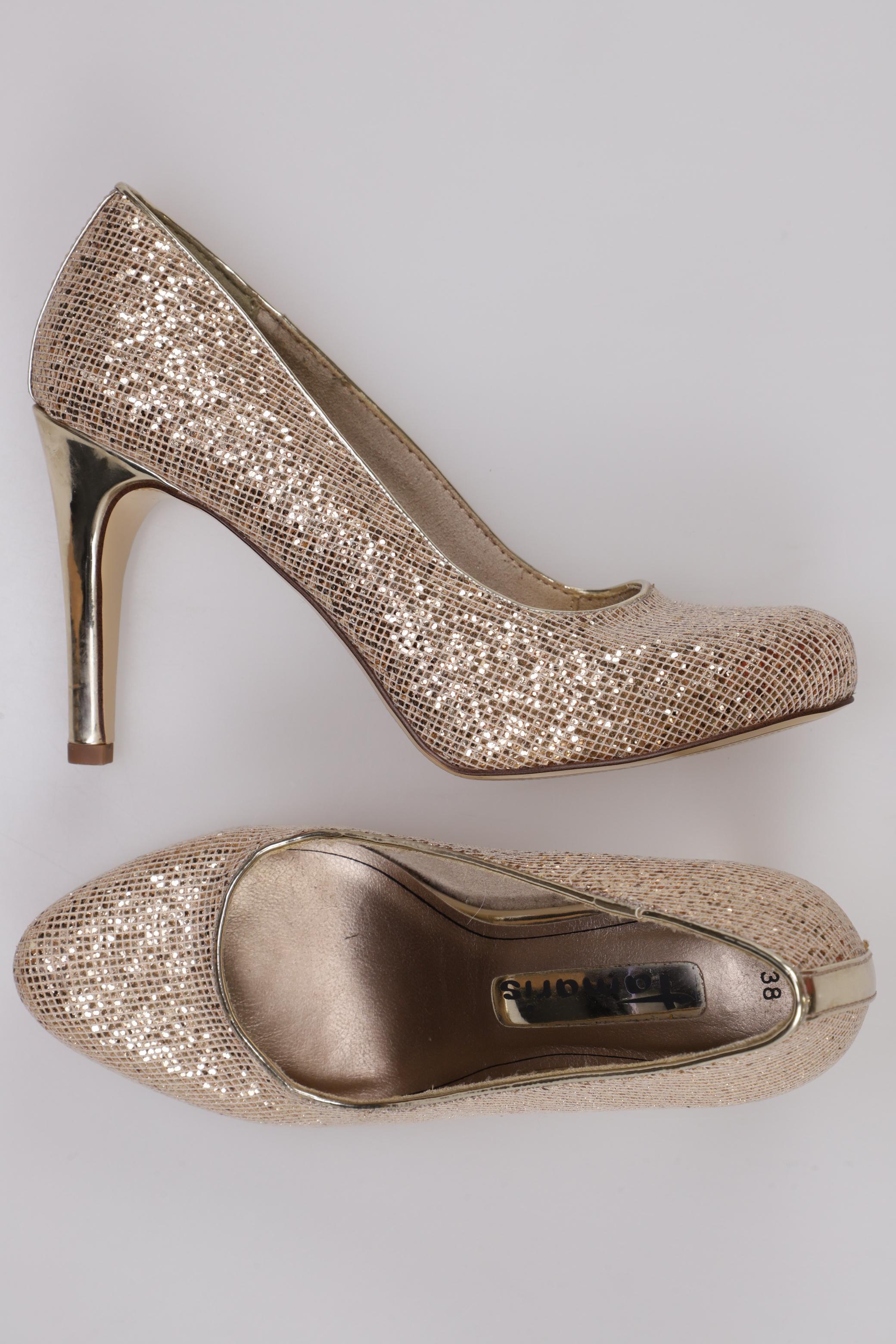 

Tamaris Damen Pumps, gold, Gr. 38