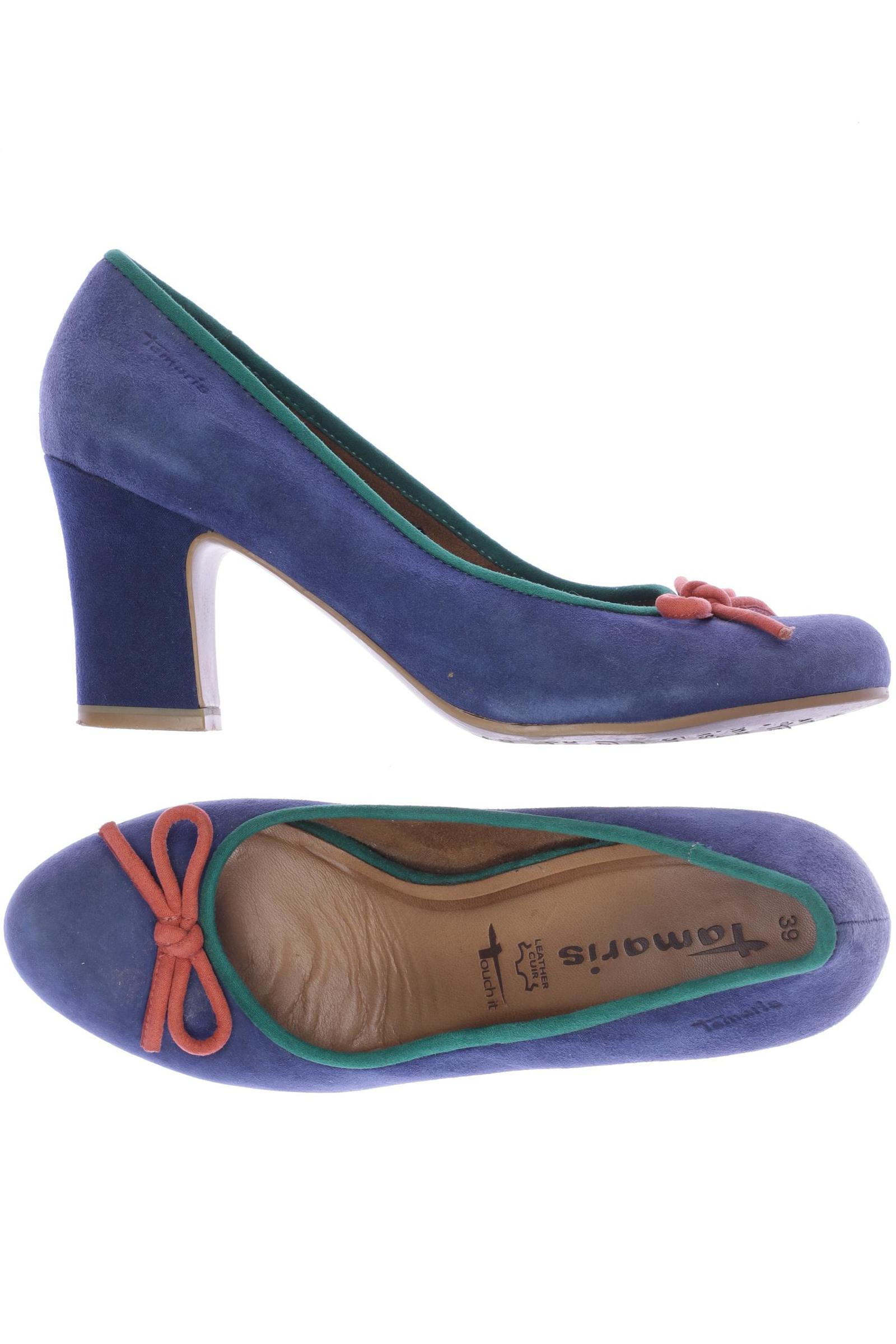 

Tamaris Damen Pumps, blau, Gr. 39