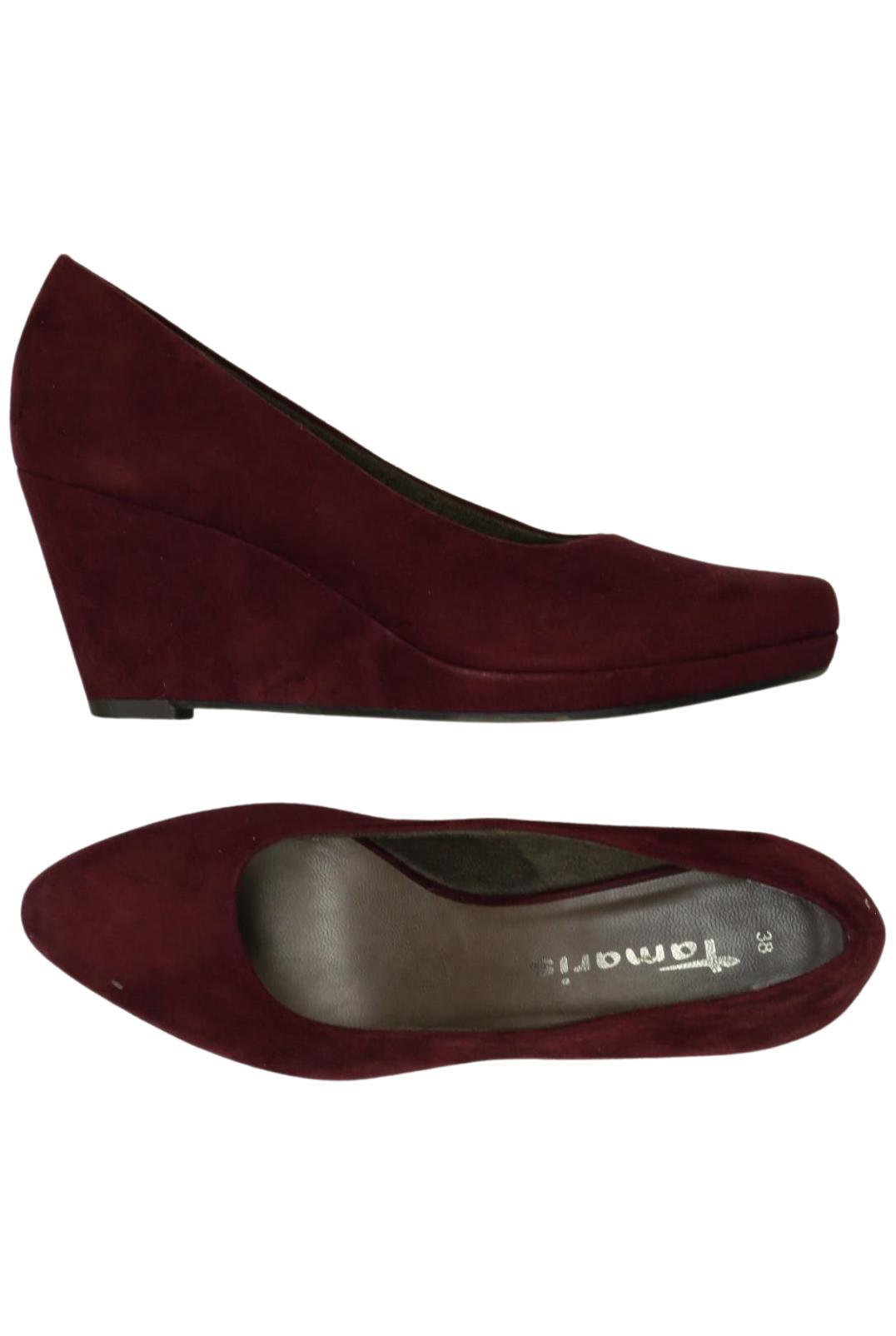 

Tamaris Damen Pumps, bordeaux, Gr. 38