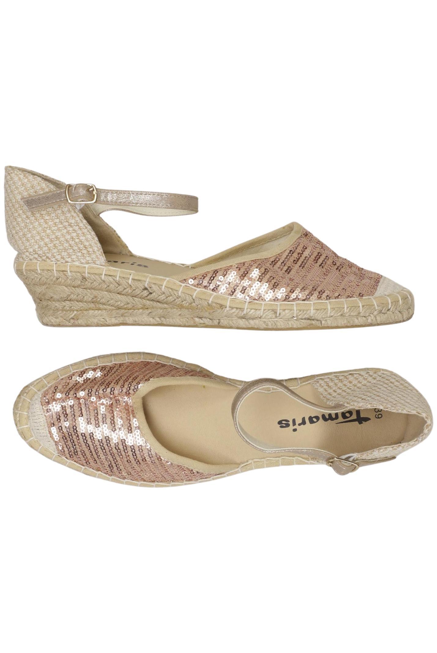 

Tamaris Damen Pumps, gold, Gr. 39