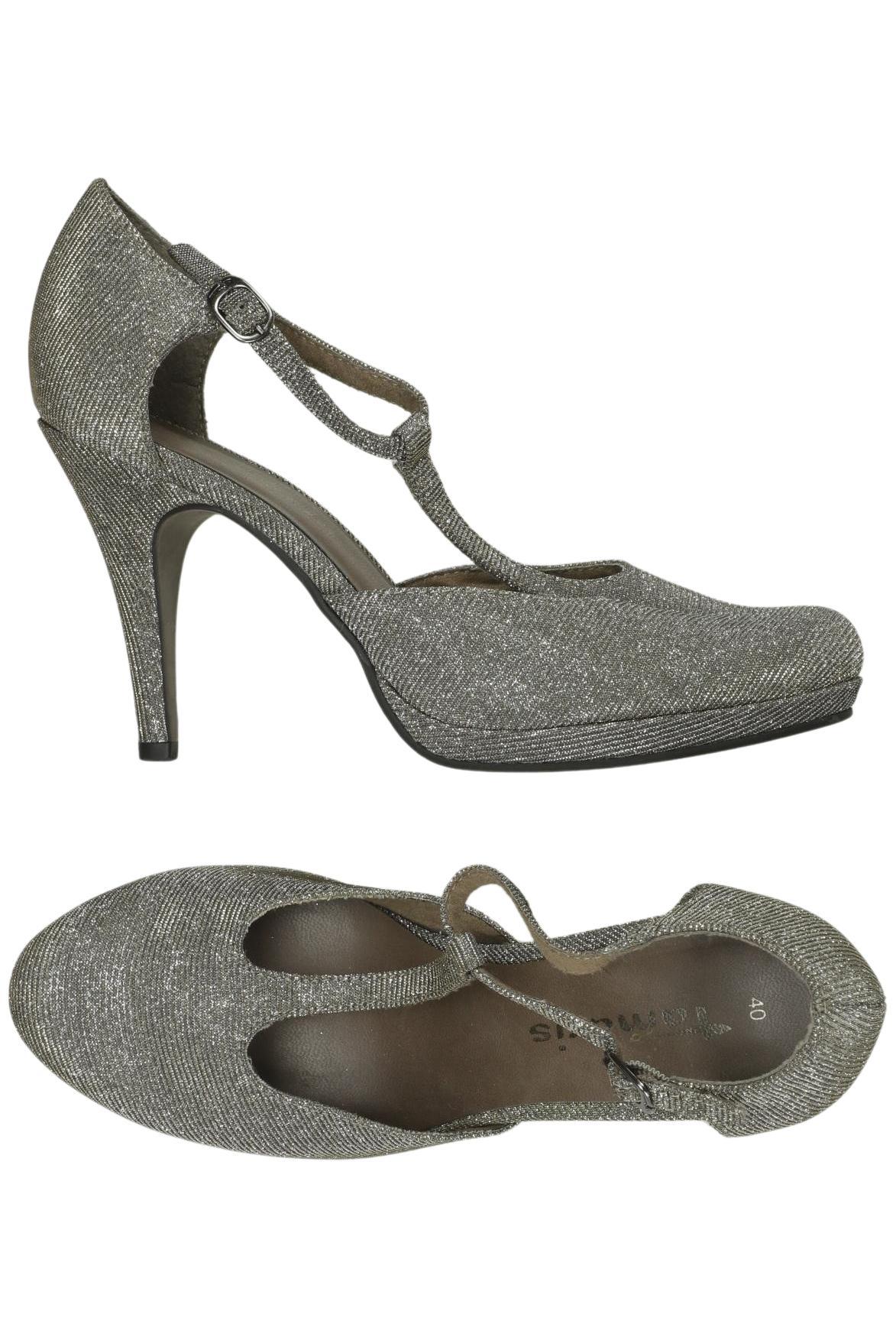 

Tamaris Damen Pumps, silber, Gr. 40