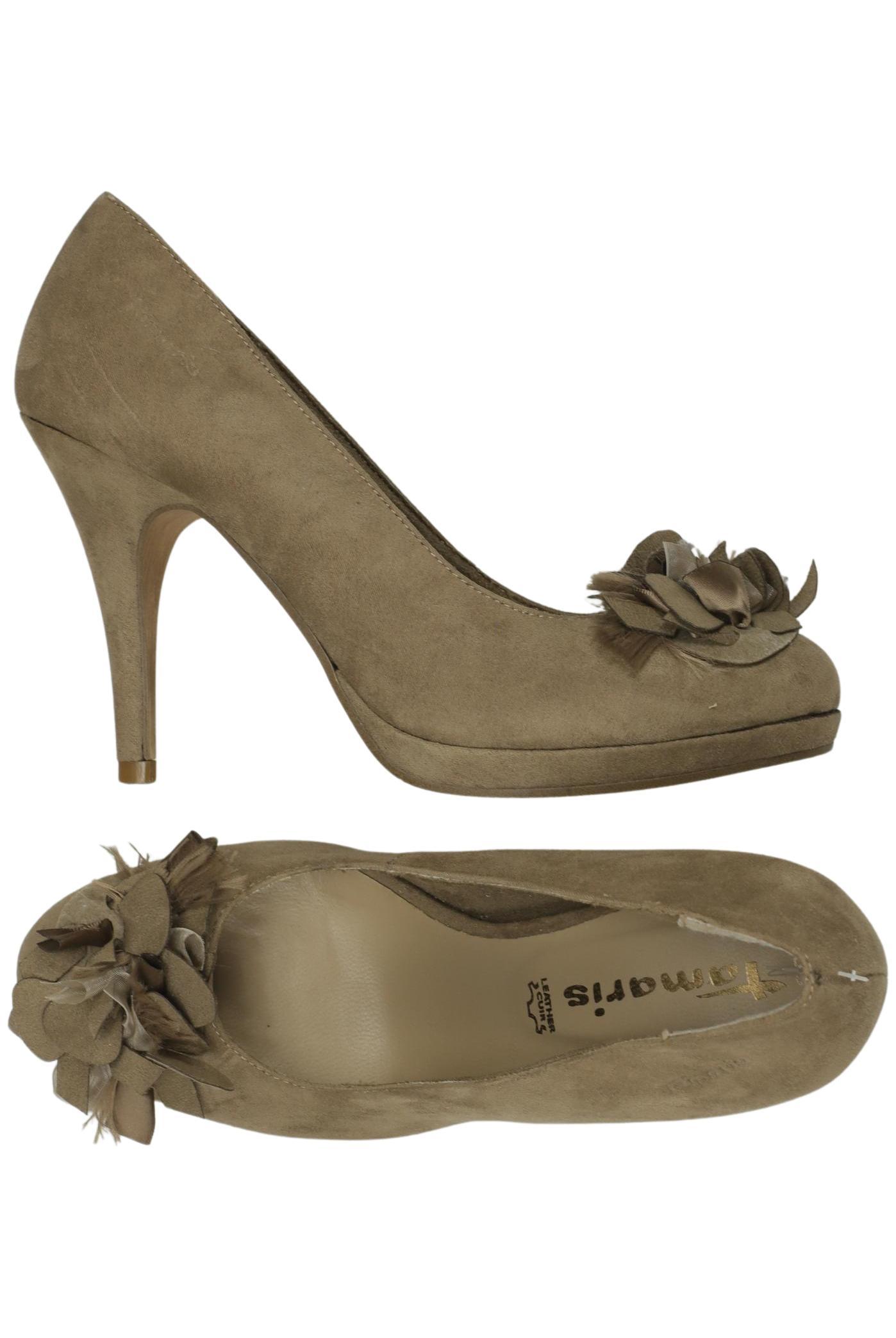 

Tamaris Damen Pumps, beige, Gr. 38