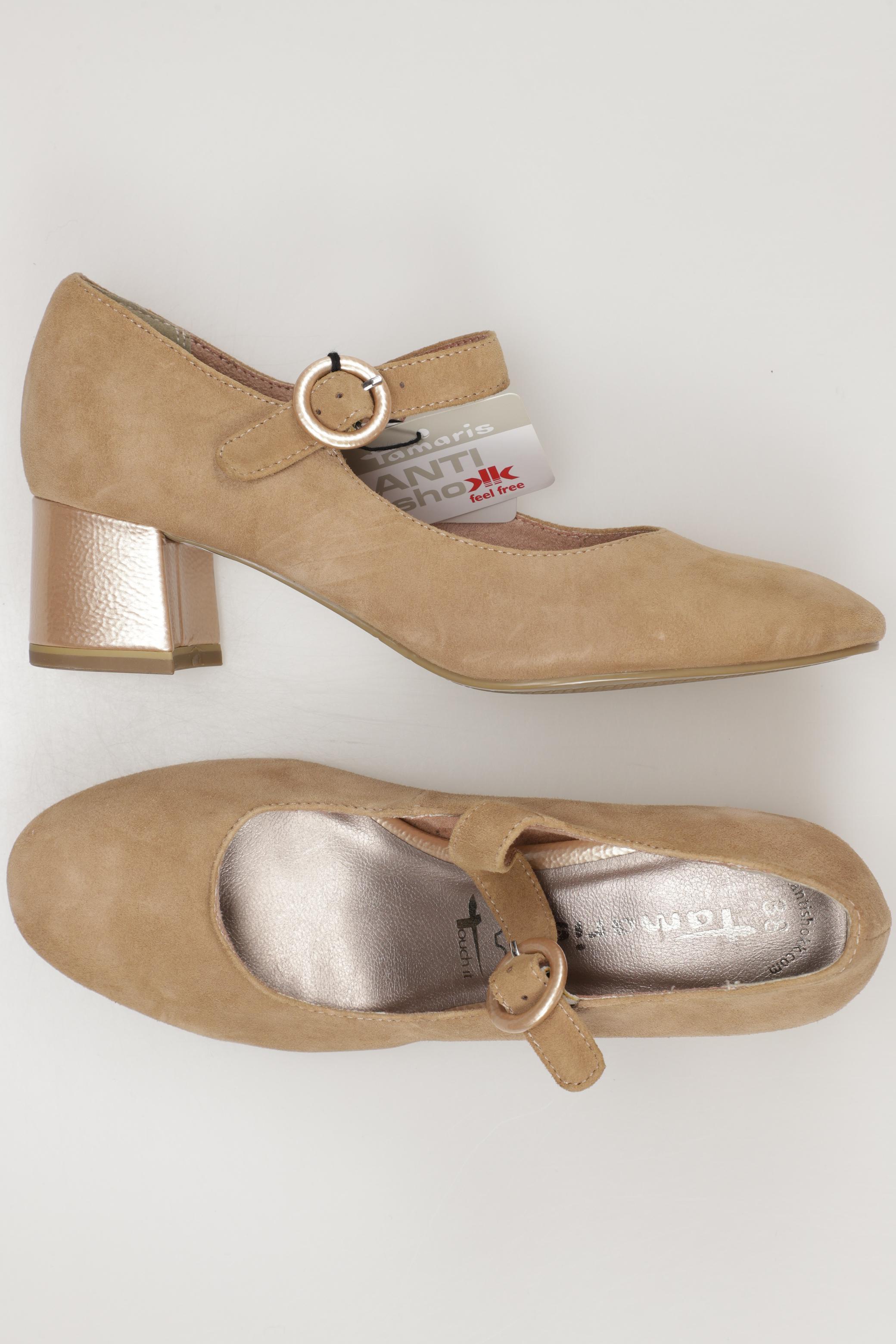 

Tamaris Damen Pumps, beige, Gr. 38