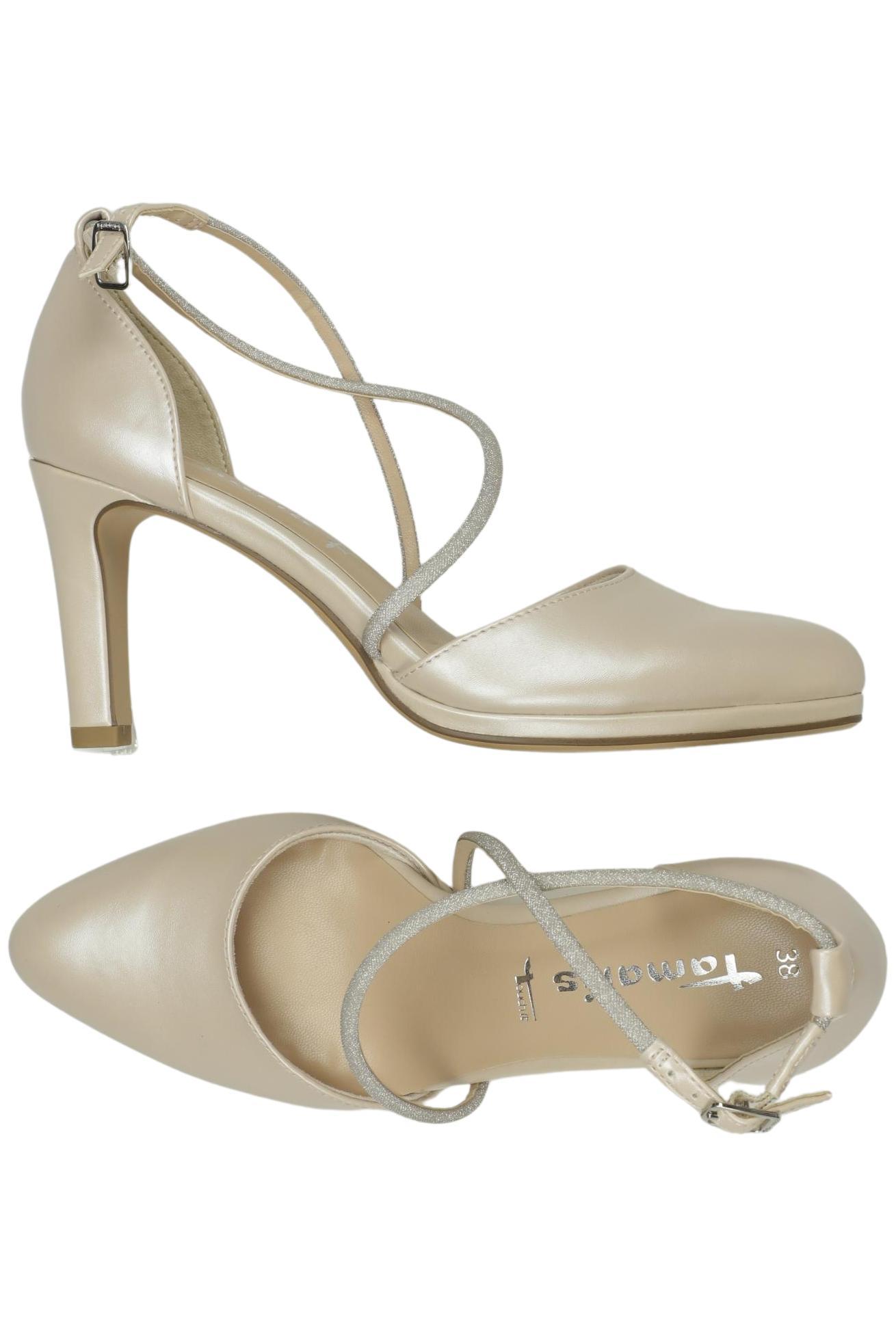 

Tamaris Damen Pumps, beige, Gr. 38