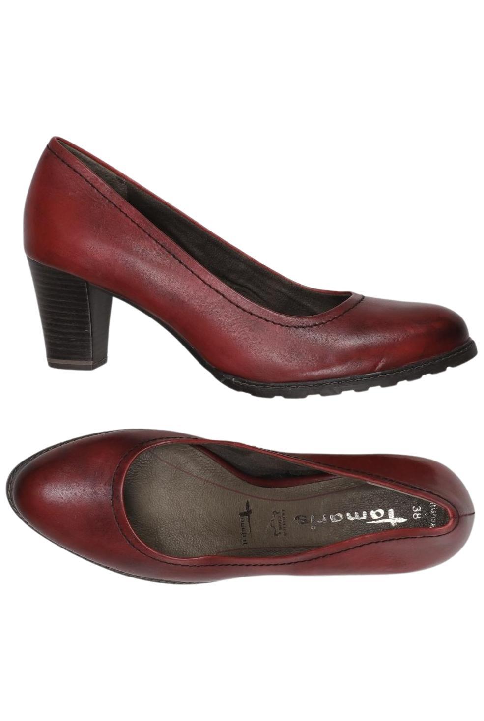 

Tamaris Damen Pumps, bordeaux, Gr. 38