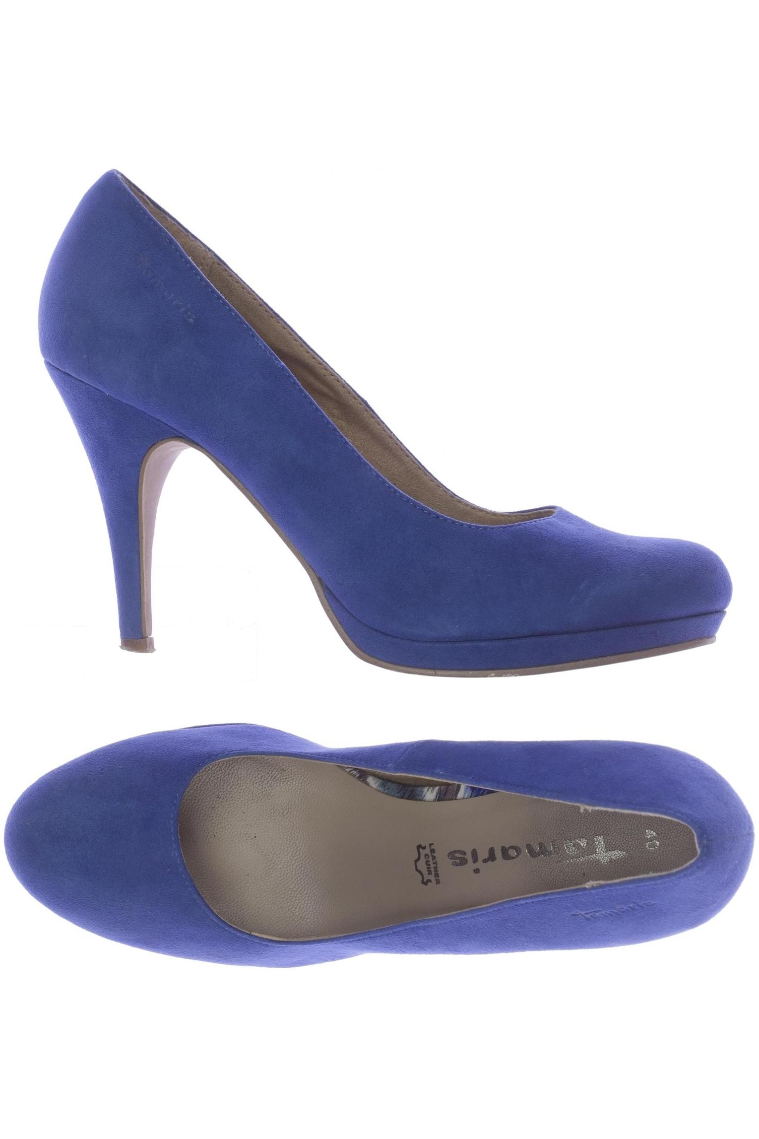 

Tamaris Damen Pumps, blau, Gr. 40