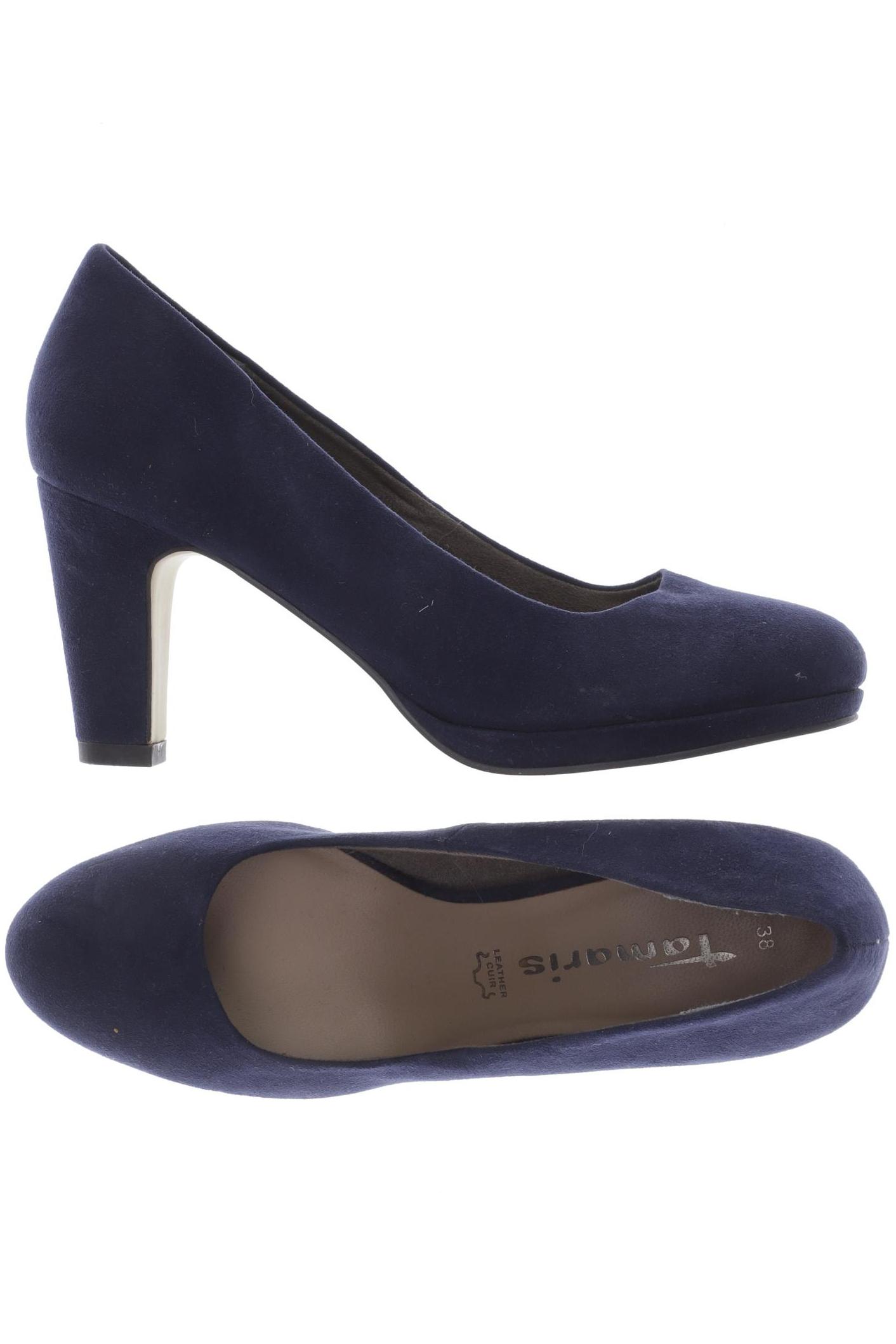 

Tamaris Damen Pumps, marineblau, Gr. 38