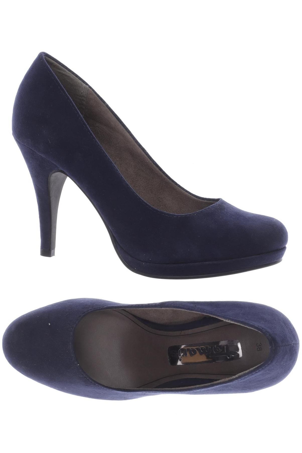 

Tamaris Damen Pumps, marineblau, Gr. 38
