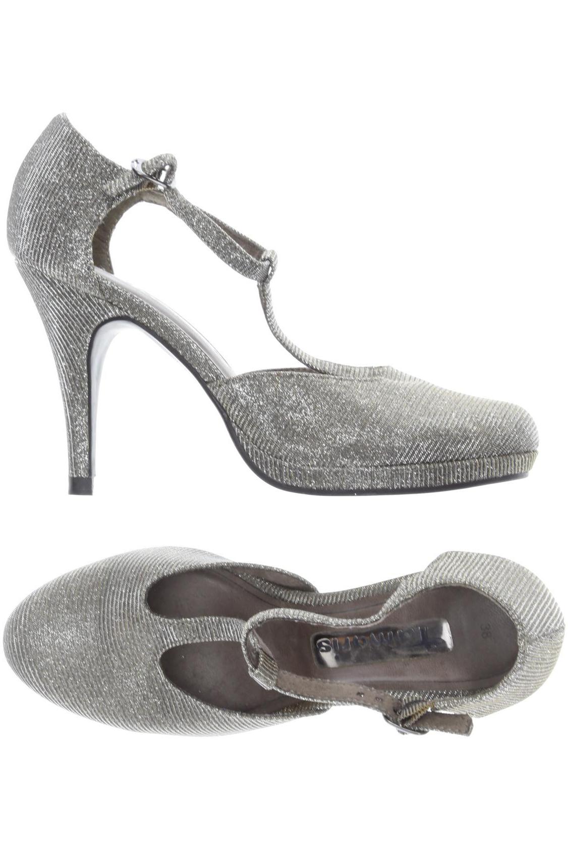 

Tamaris Damen Pumps, silber, Gr. 38
