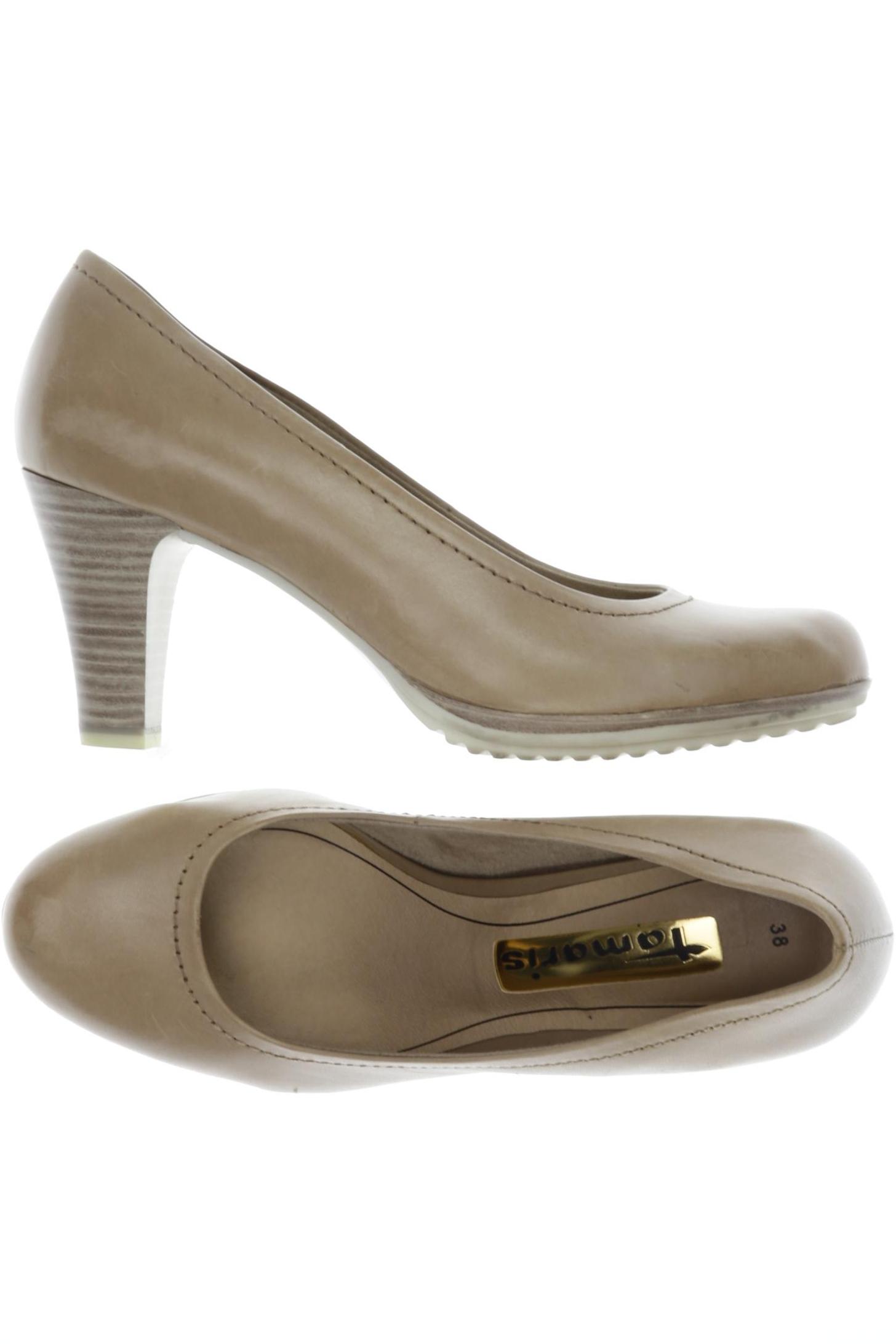 

Tamaris Damen Pumps, beige, Gr. 38