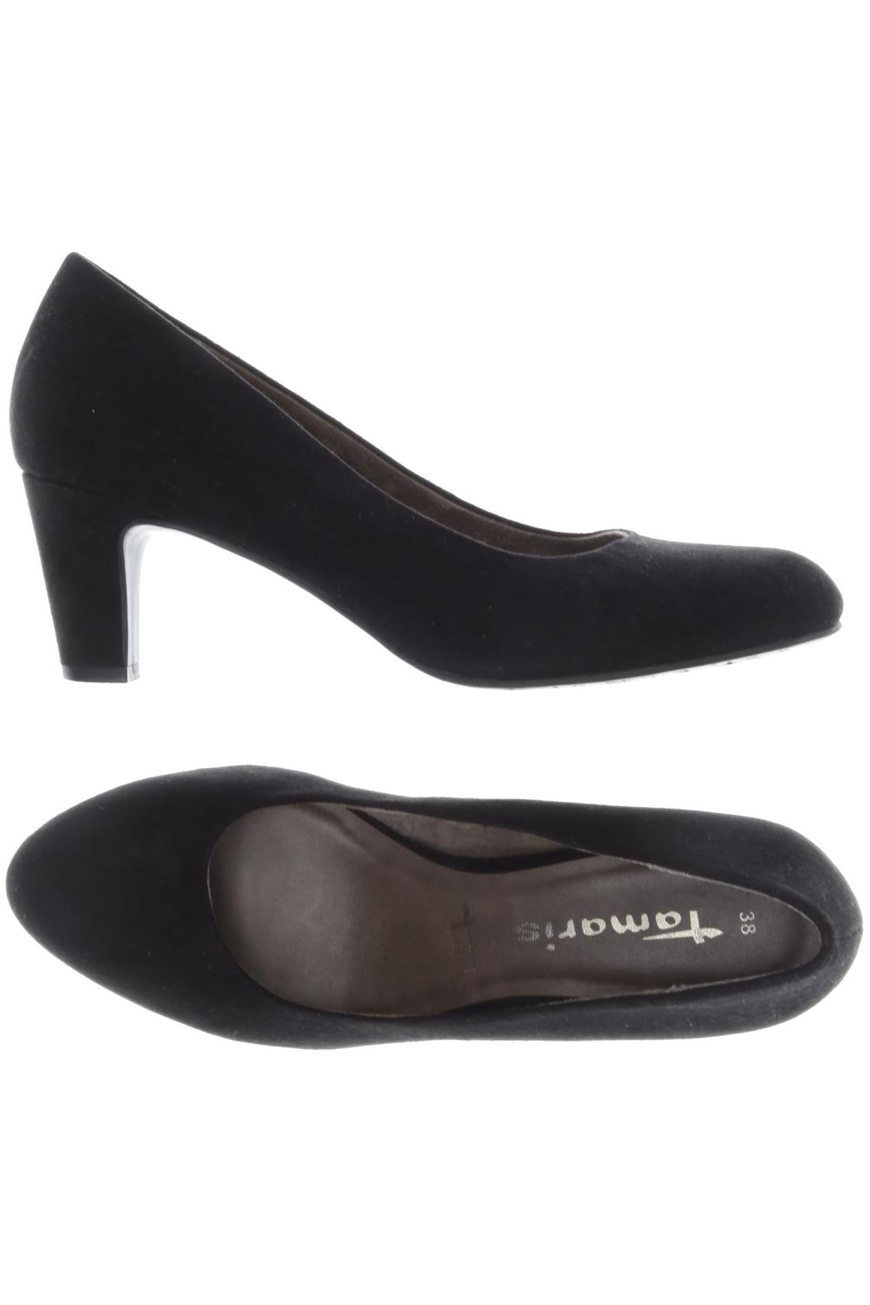 

Tamaris Damen Pumps, schwarz, Gr. 38