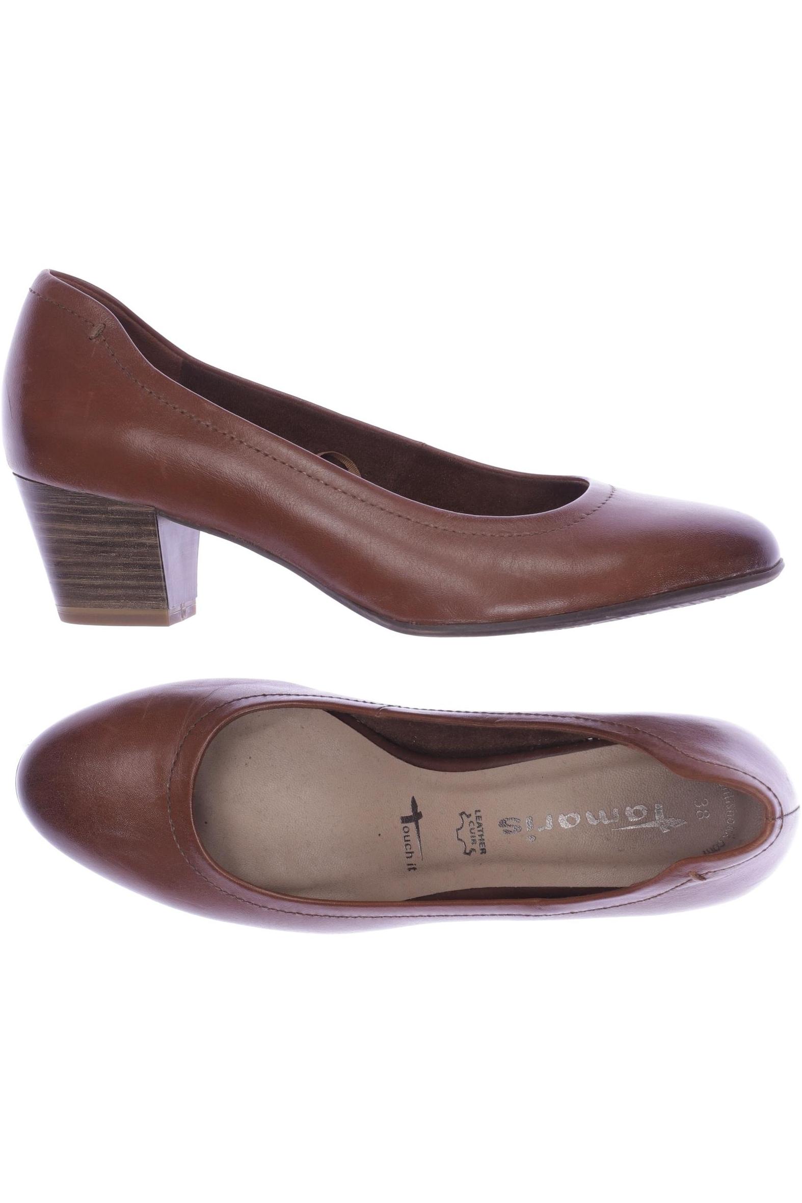 

Tamaris Damen Pumps, braun, Gr. 38