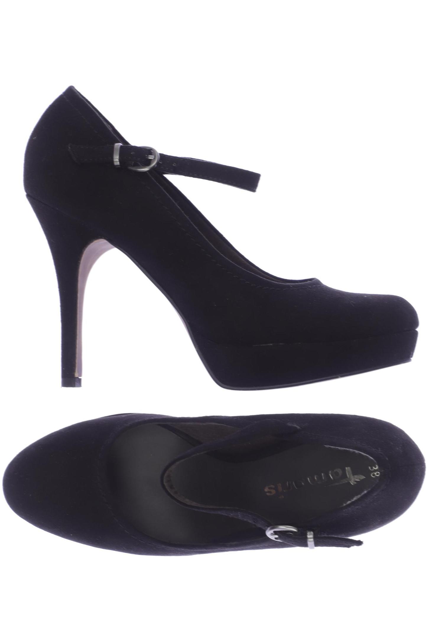 

Tamaris Damen Pumps, schwarz, Gr. 38