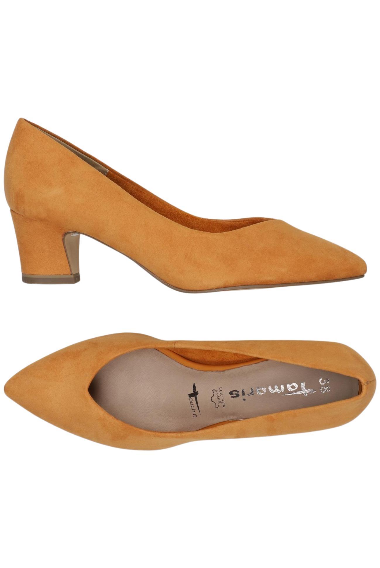 

Tamaris Damen Pumps, orange, Gr. 38